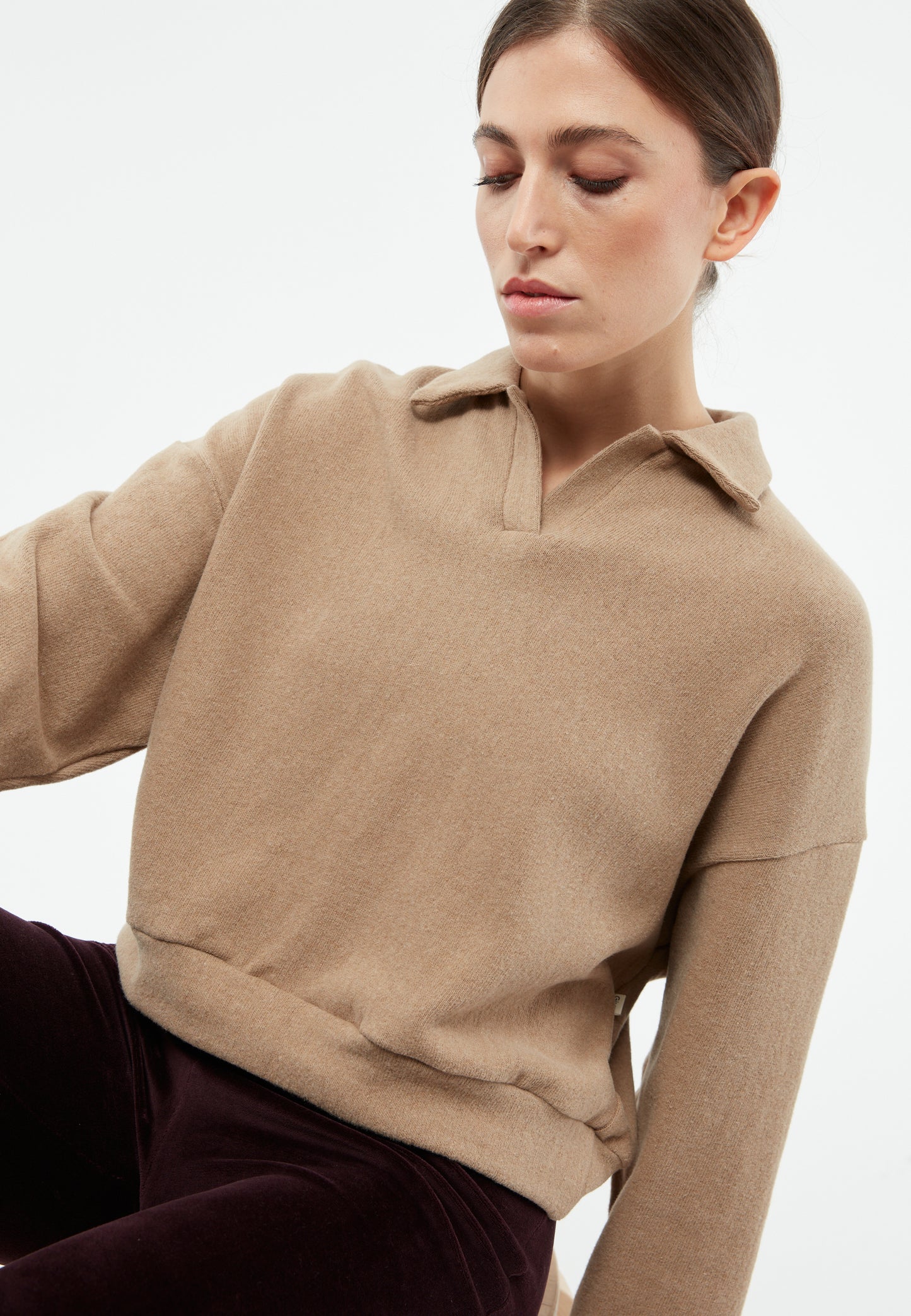 GIVN BERLIN RESA Pullover, beige