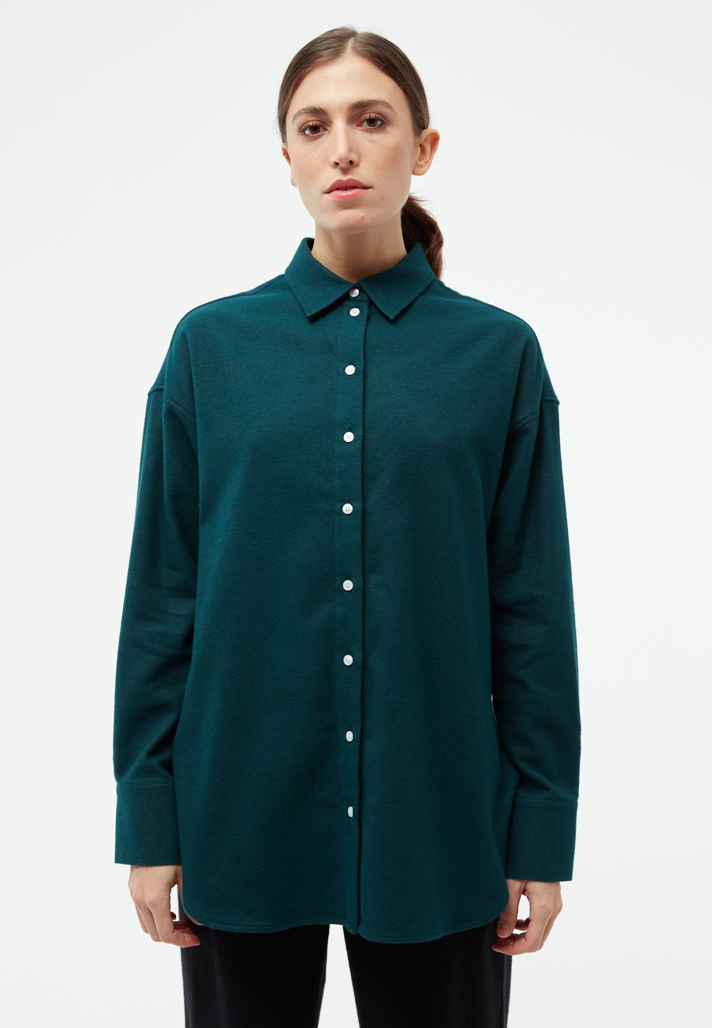 GIVN BERLIN COSIMA Bluse, dark teal
