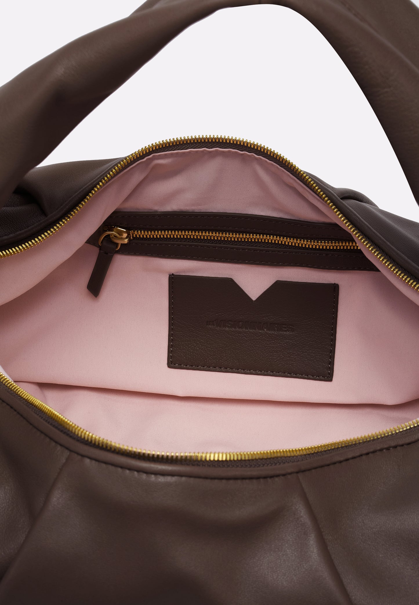 LES VISIONNAIRES GRETA ESSENTIAL SILKY Handtasche, chocolate