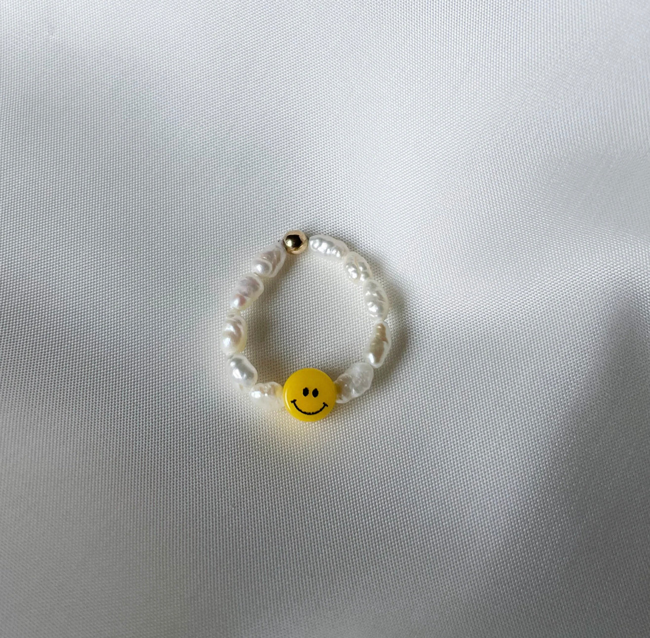 fräulein VEFFI POLLY Ring, Süßwasserperlen