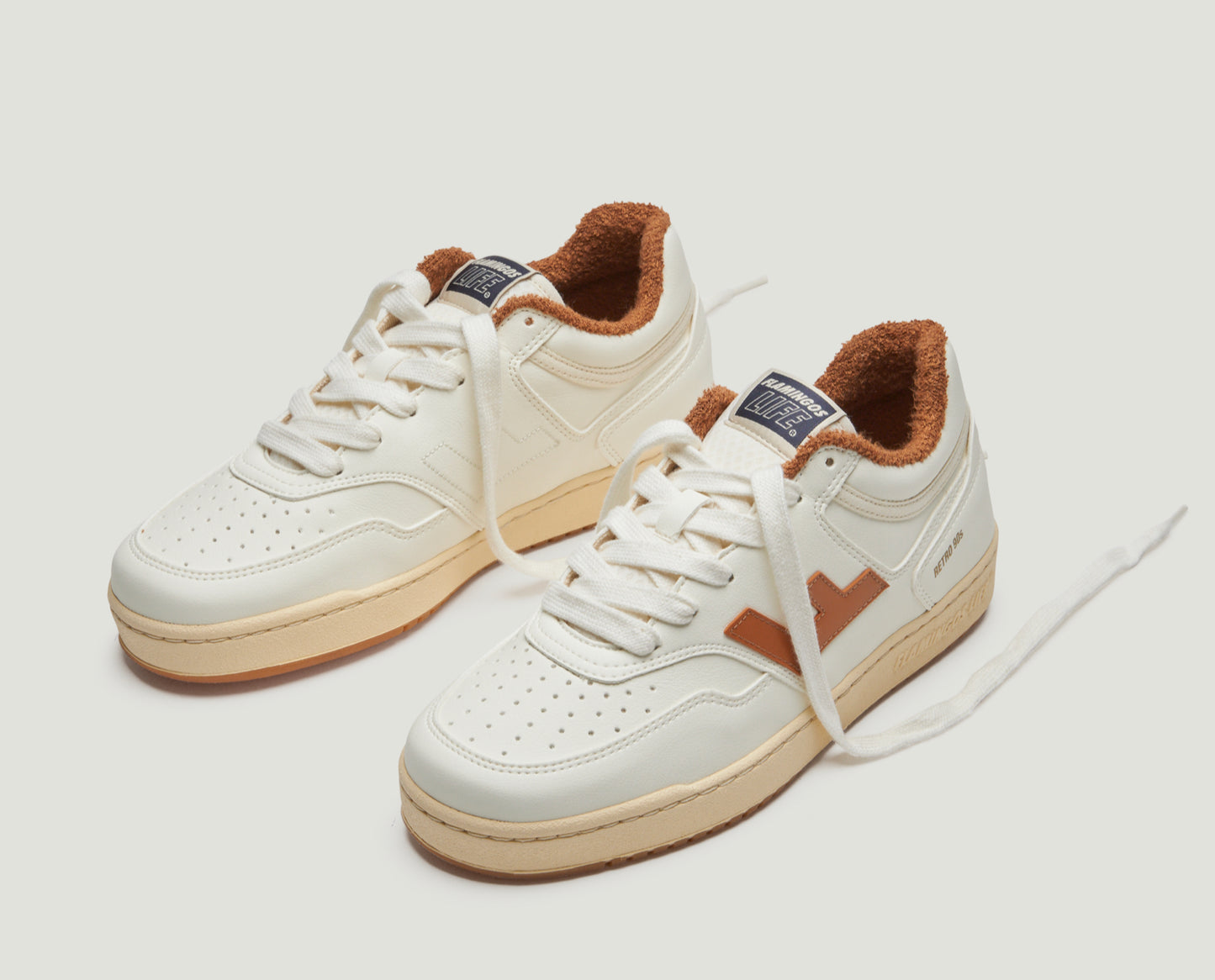 FLAMINGOS LIFE Retro 90s, pearl - vanilla - toffee