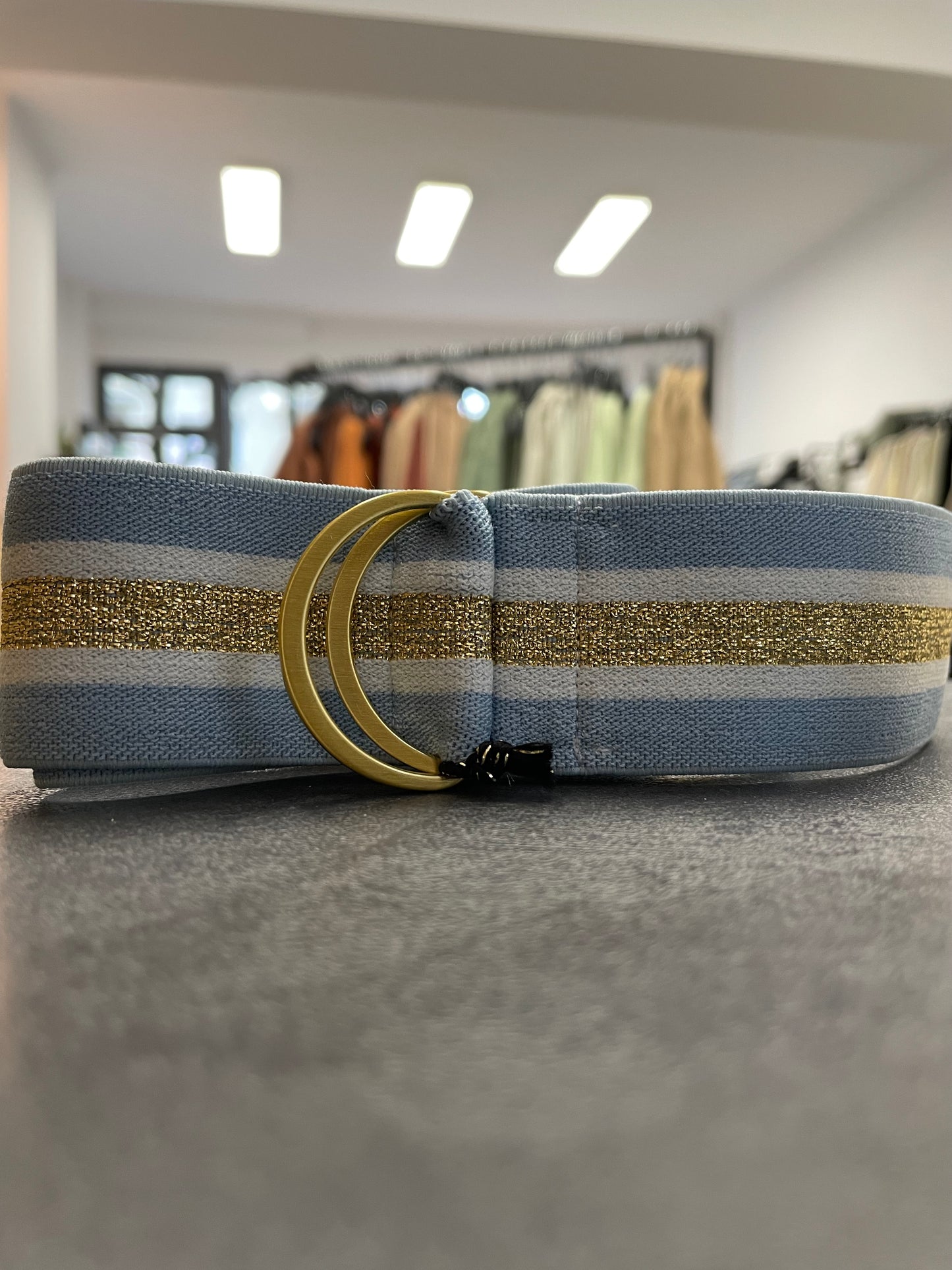 LU.VA HELSINKI Gürtel, hellblau