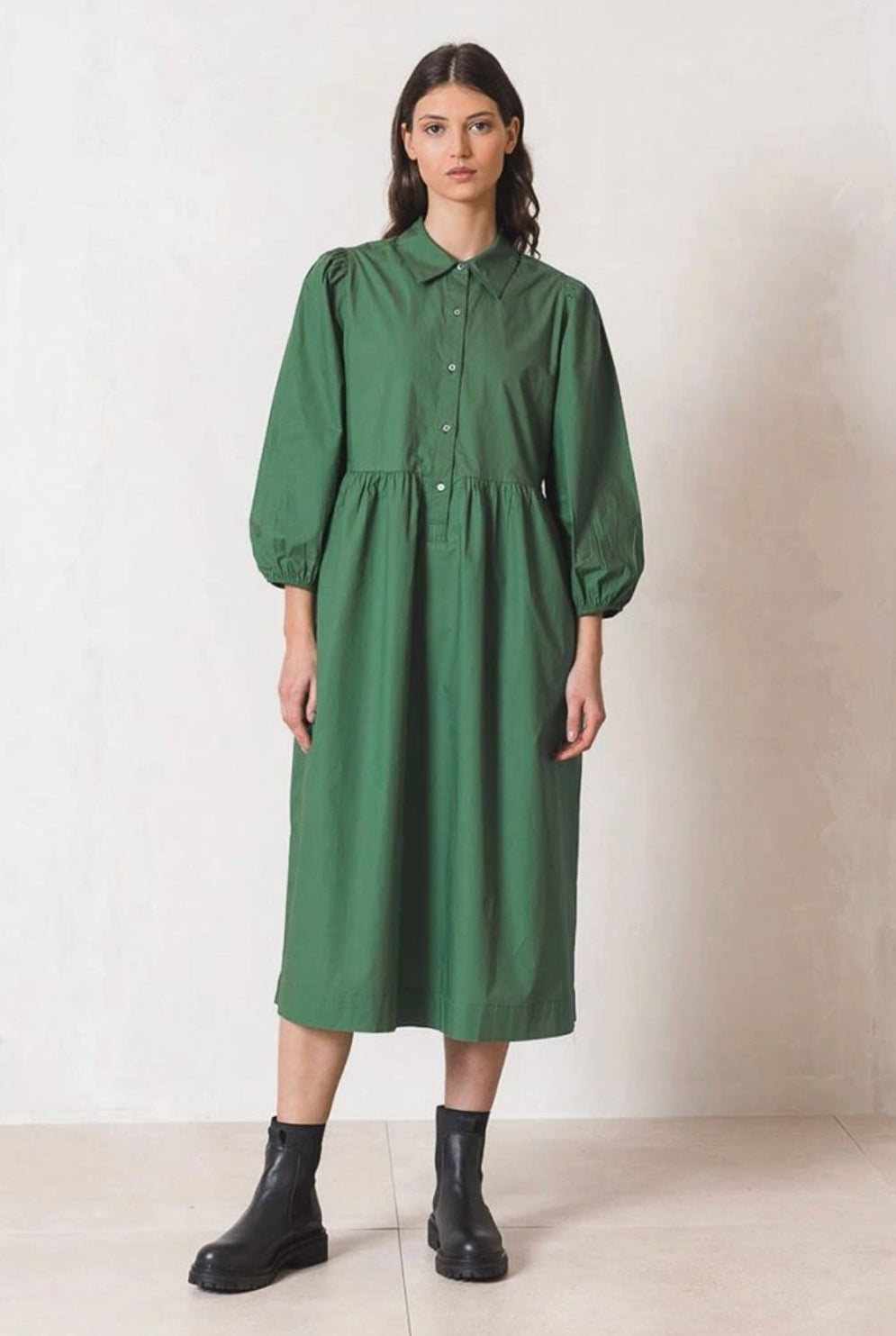 INDI&COLD Kleid, grün
