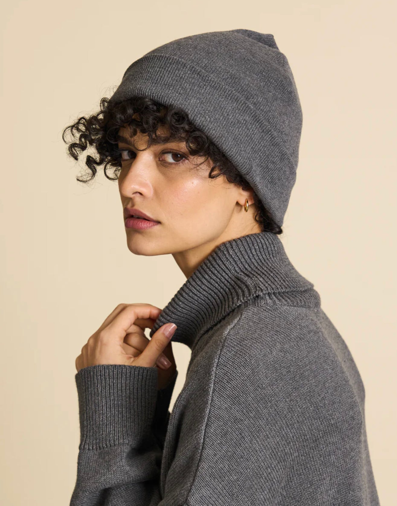 JAN|N JUNE BEANIE BROOKLYN Mütze, dark grey
