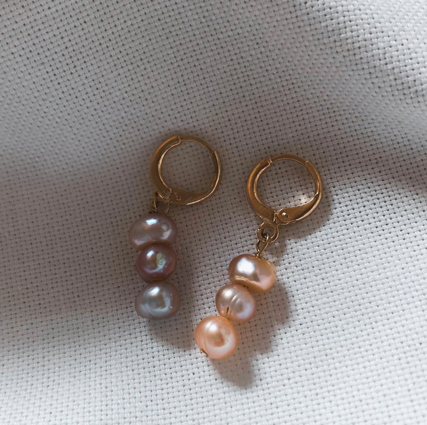 fräulein VEFFI LA MER Creolen, rosé
