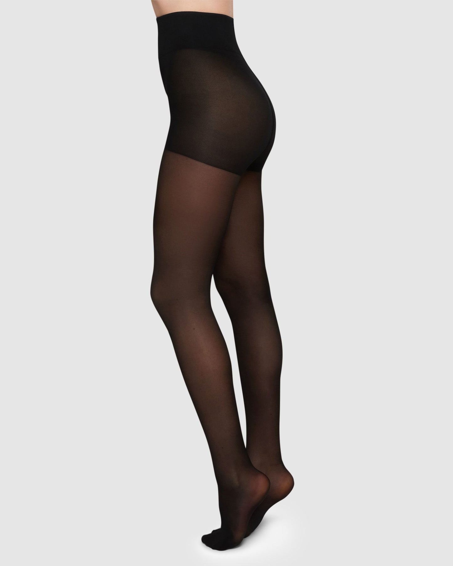 SWEDISH STOCKINGS IRMA Support-Strumpfhose, schwarz