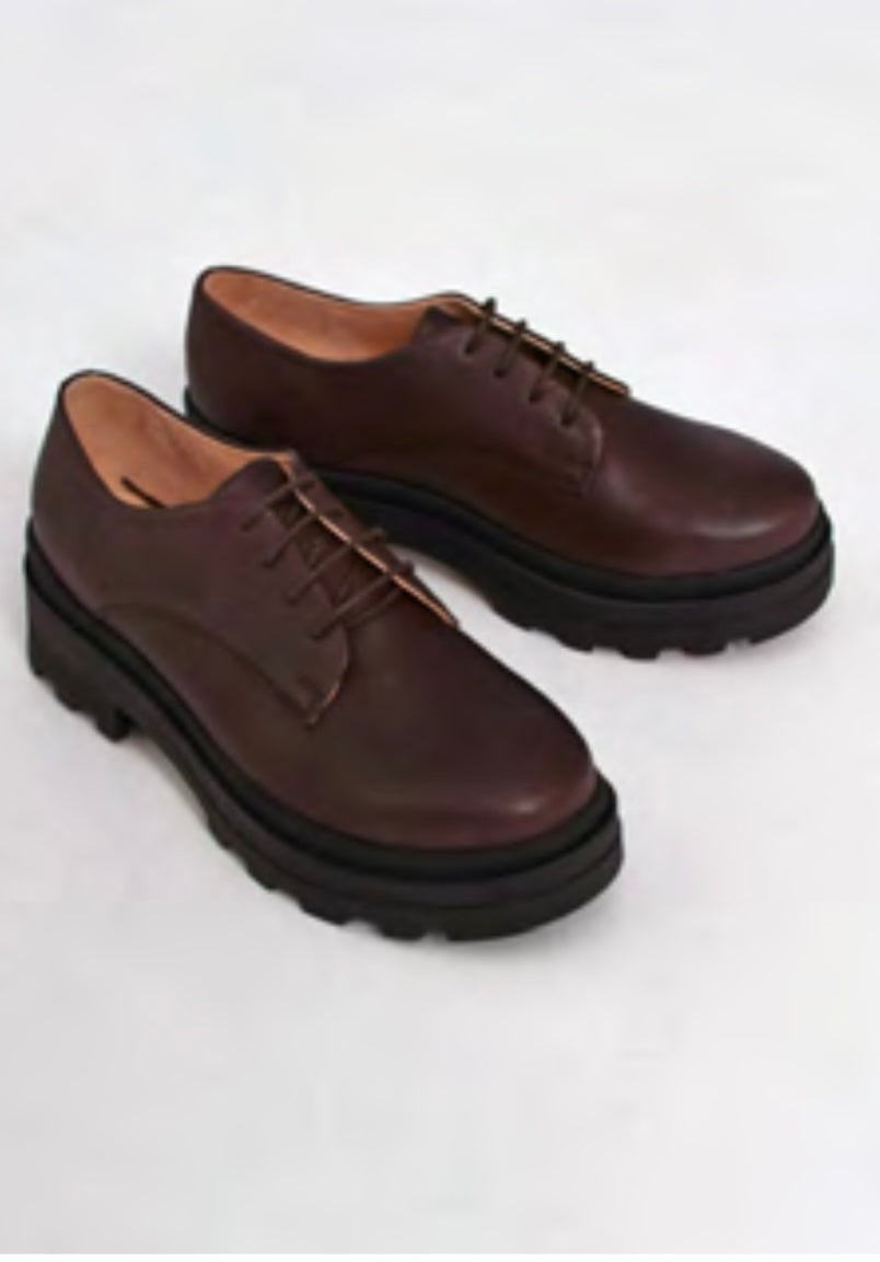 ADDITION LACE Schuh, bitter chocolate