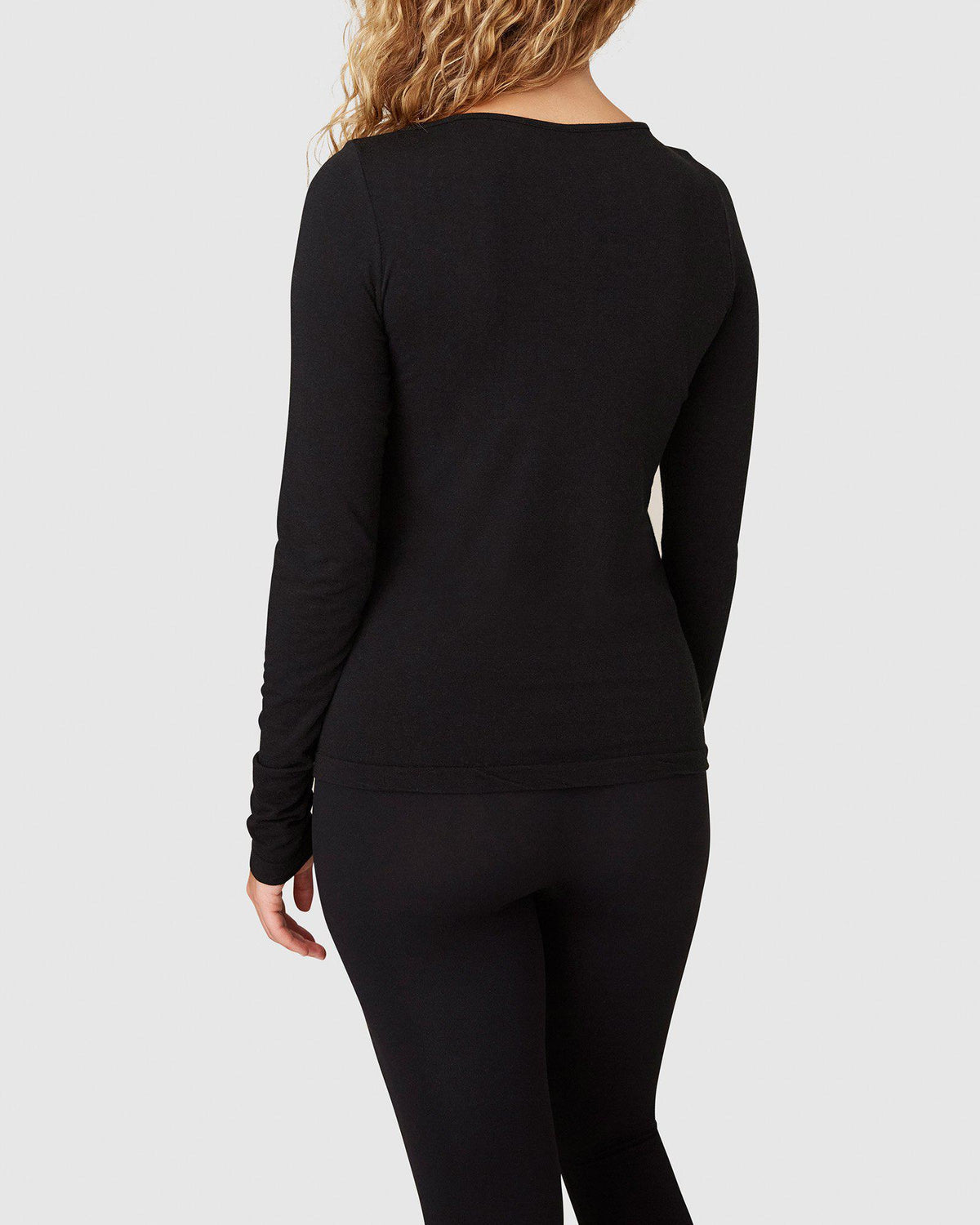 SWEDISH STOCKINGS HILLEVI Longsleeve, schwarz