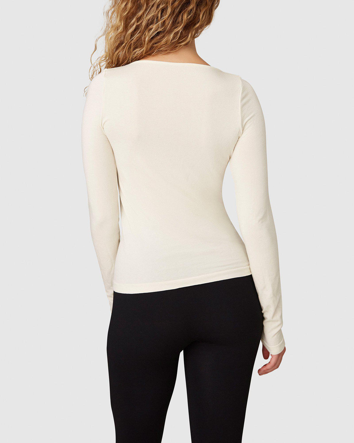 SWEDISH STOCKINGS HILLEVI Longsleeve, ivory