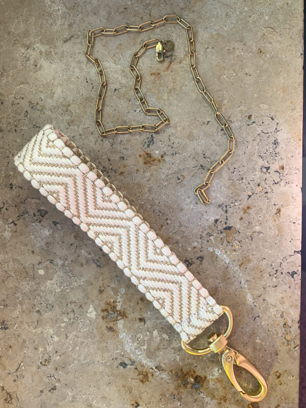 LU.VA WIEN Schlüsselanhänger, gold