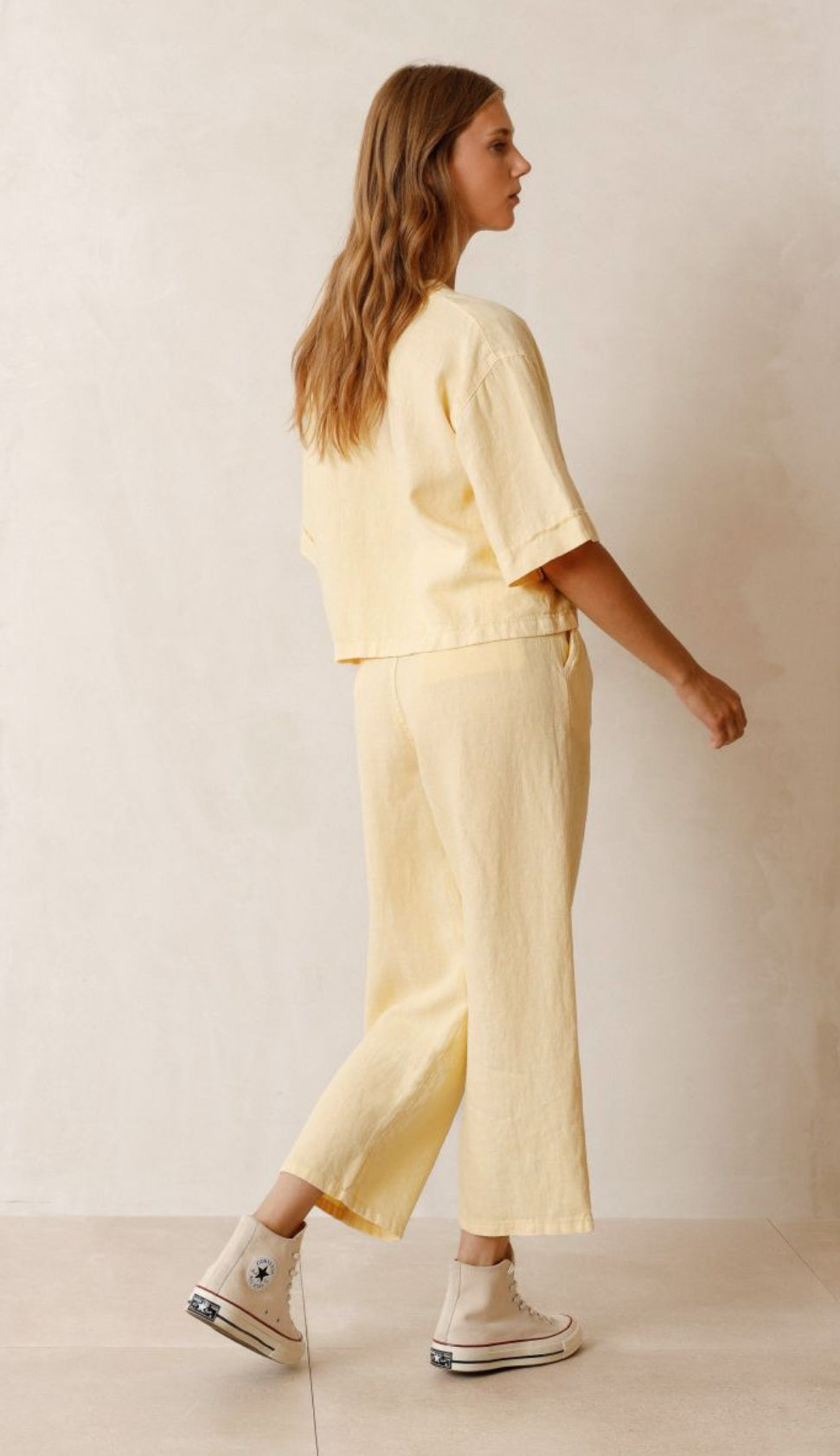 INDI&COLD CROPPED Overshirt, vanilla