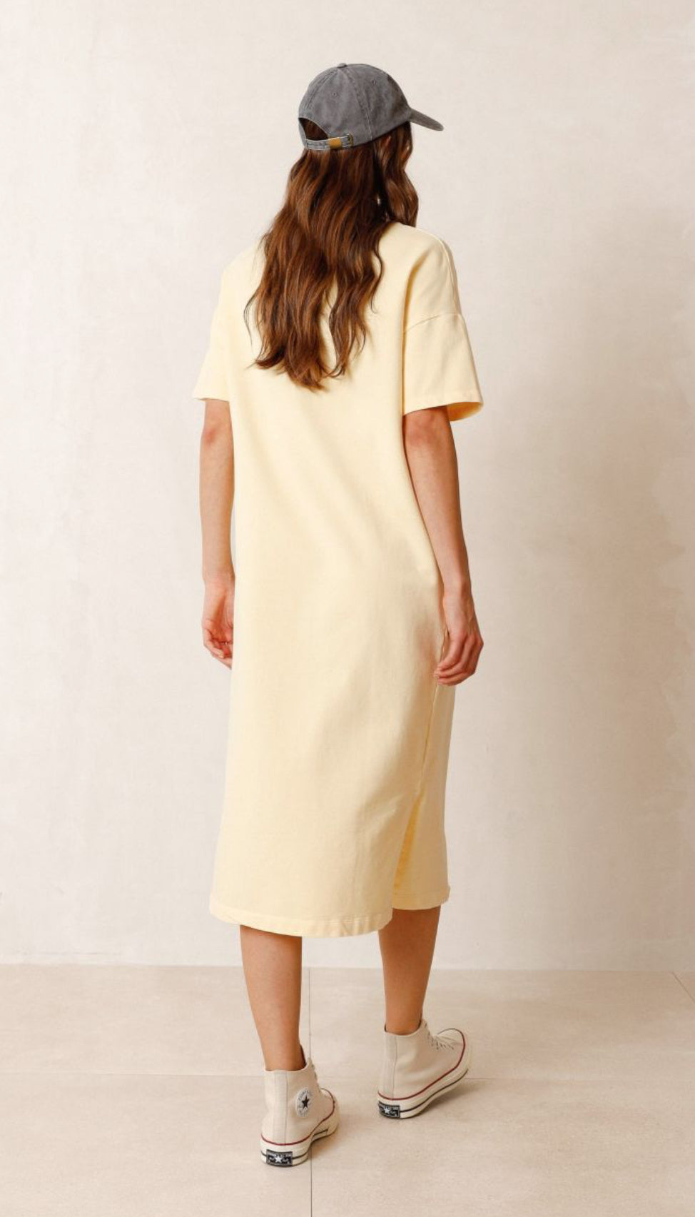 INDI&COLD TERRYCLOTH Kleid, vanilla