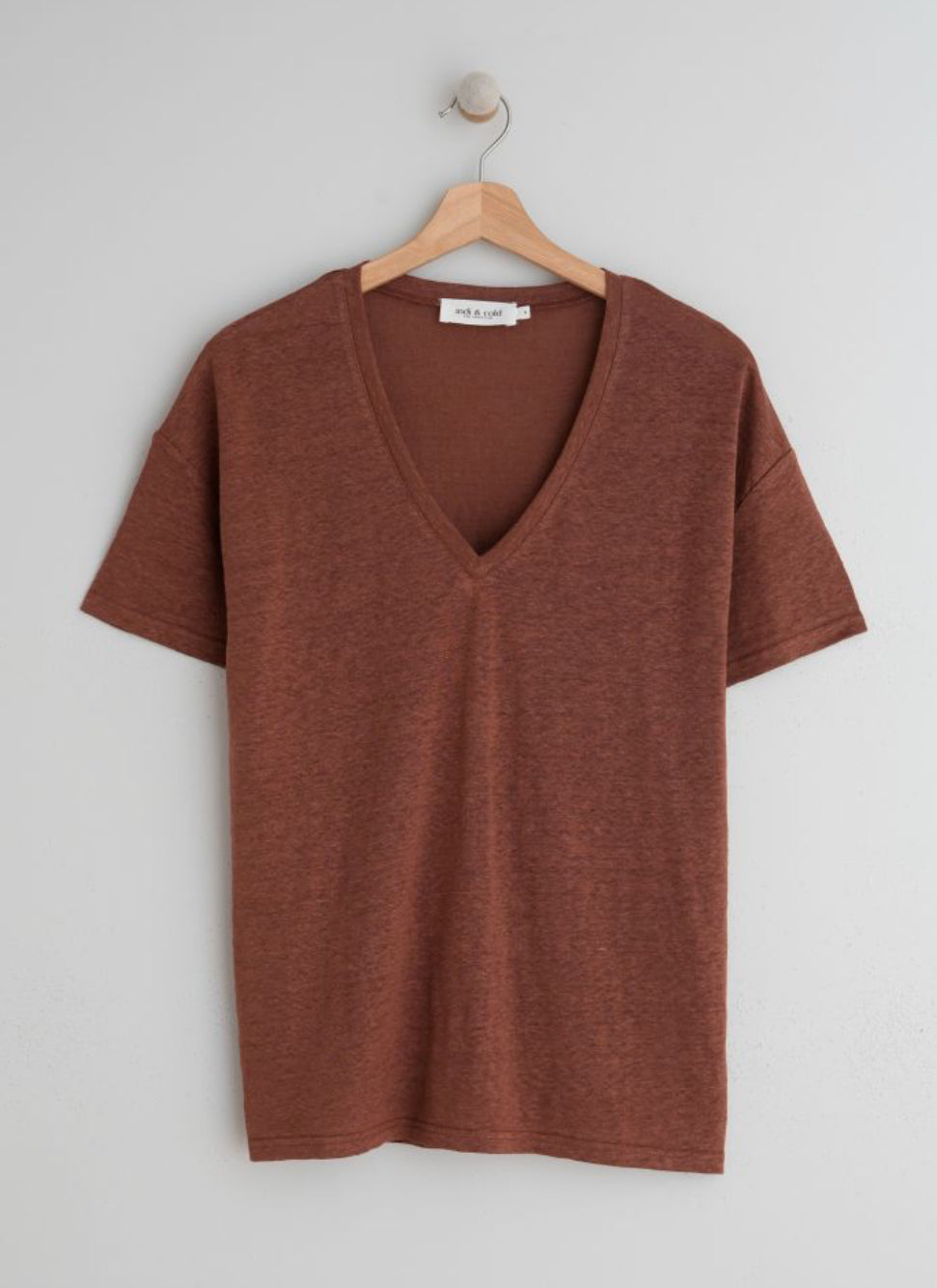 INDI&COLD BASIC T-Shirt, terracotta