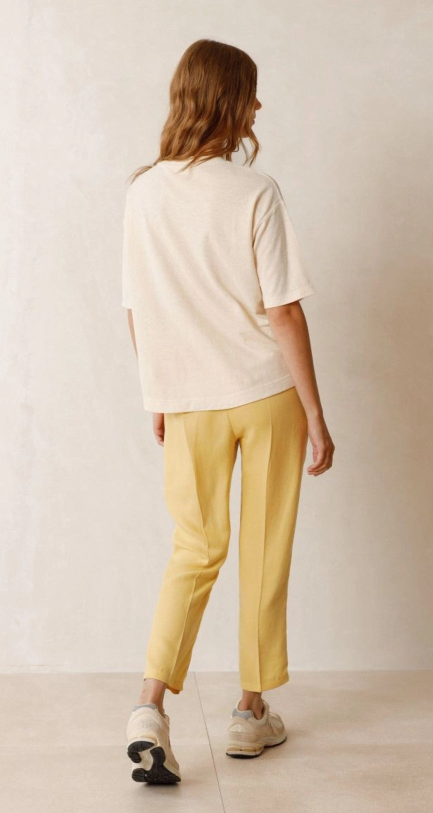 INDI&COLD BASIC HEMP T-Shirt, weiß
