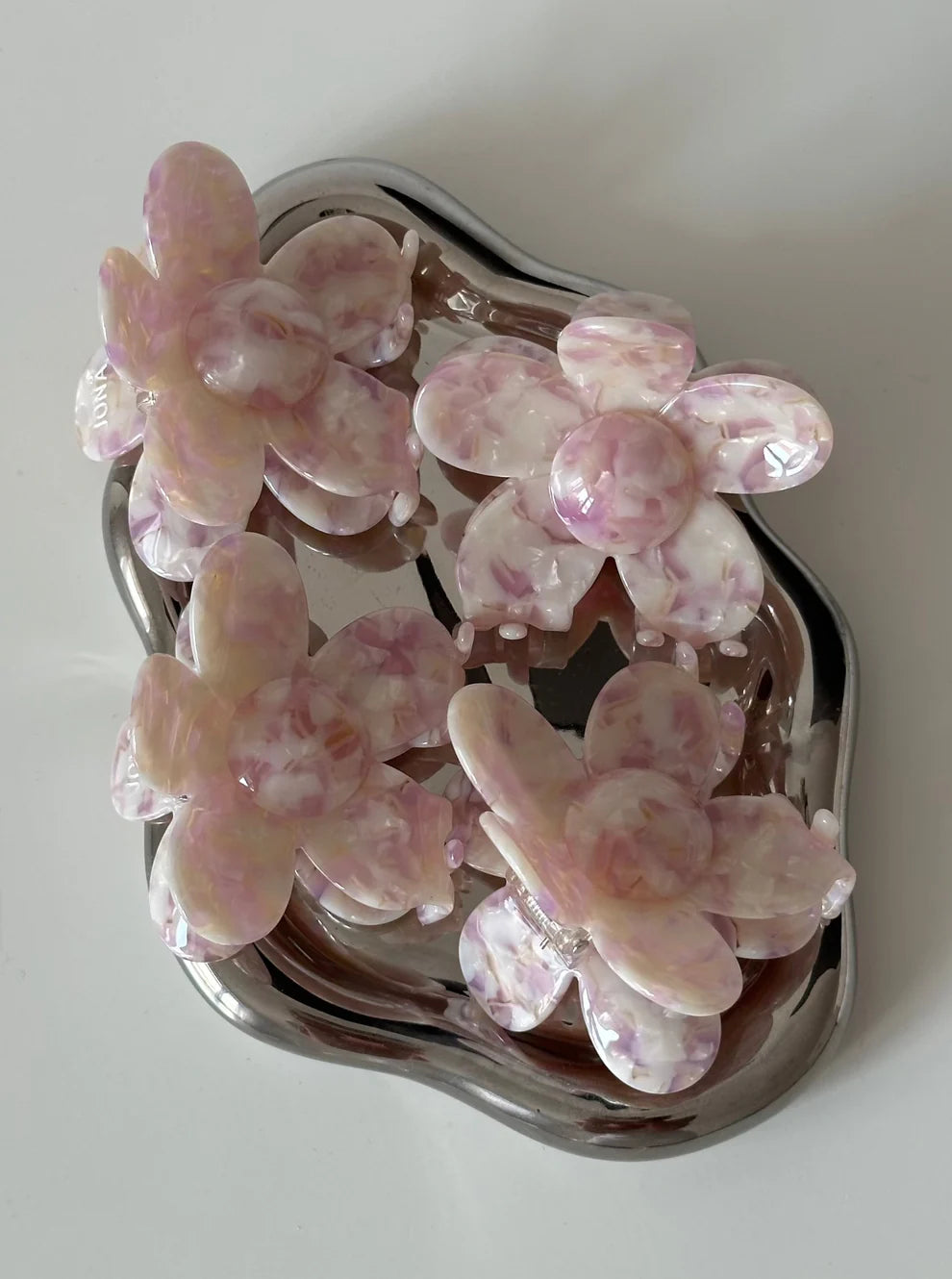 JONÅ FLOWER Clip, baby pink