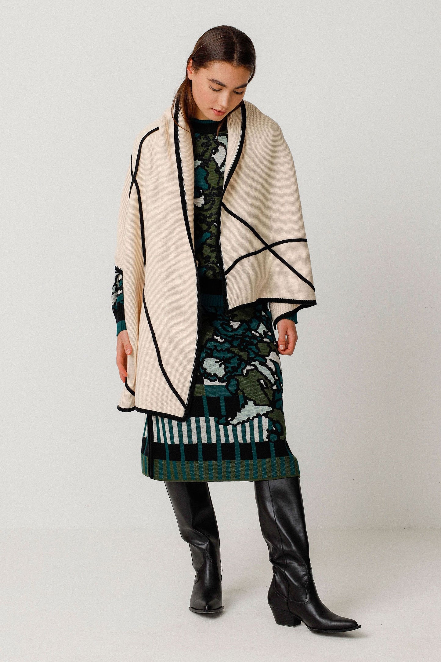 SKFK ARBEA Schal, creme