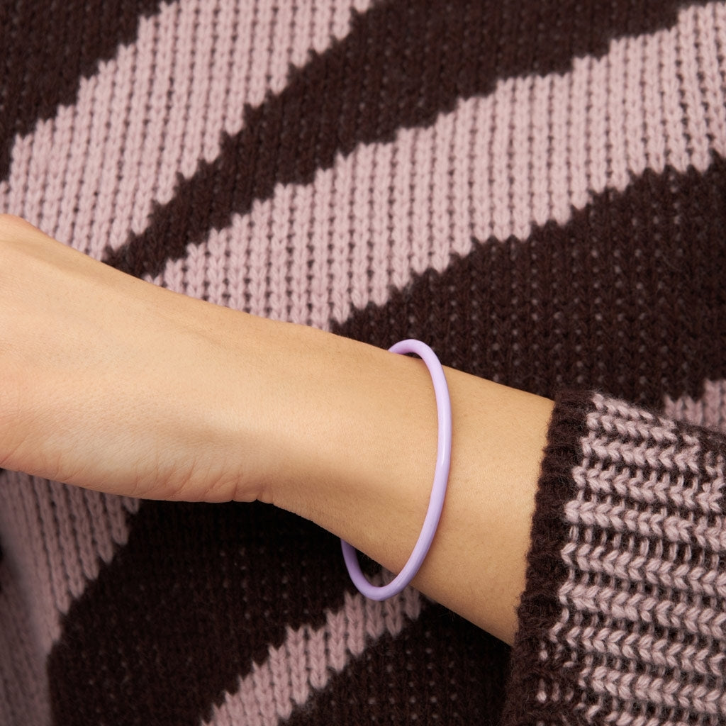 LULU COPENHAGEN COLOR BANGLE Armreif, purple