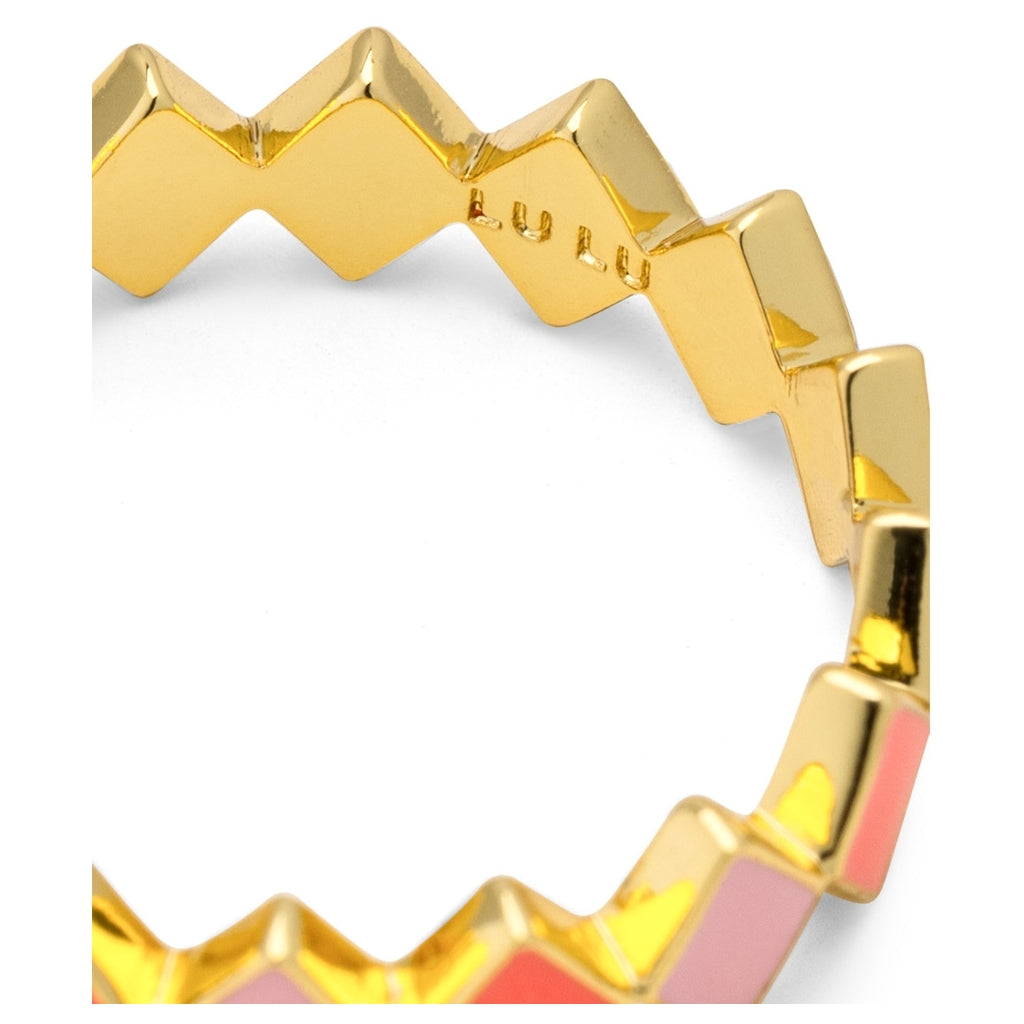 LULU COPENHAGEN CONFETTI Ring, pink
