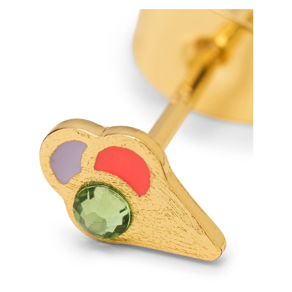 LULU COPENHAGEN ICE CONE Ohrstecker, gold