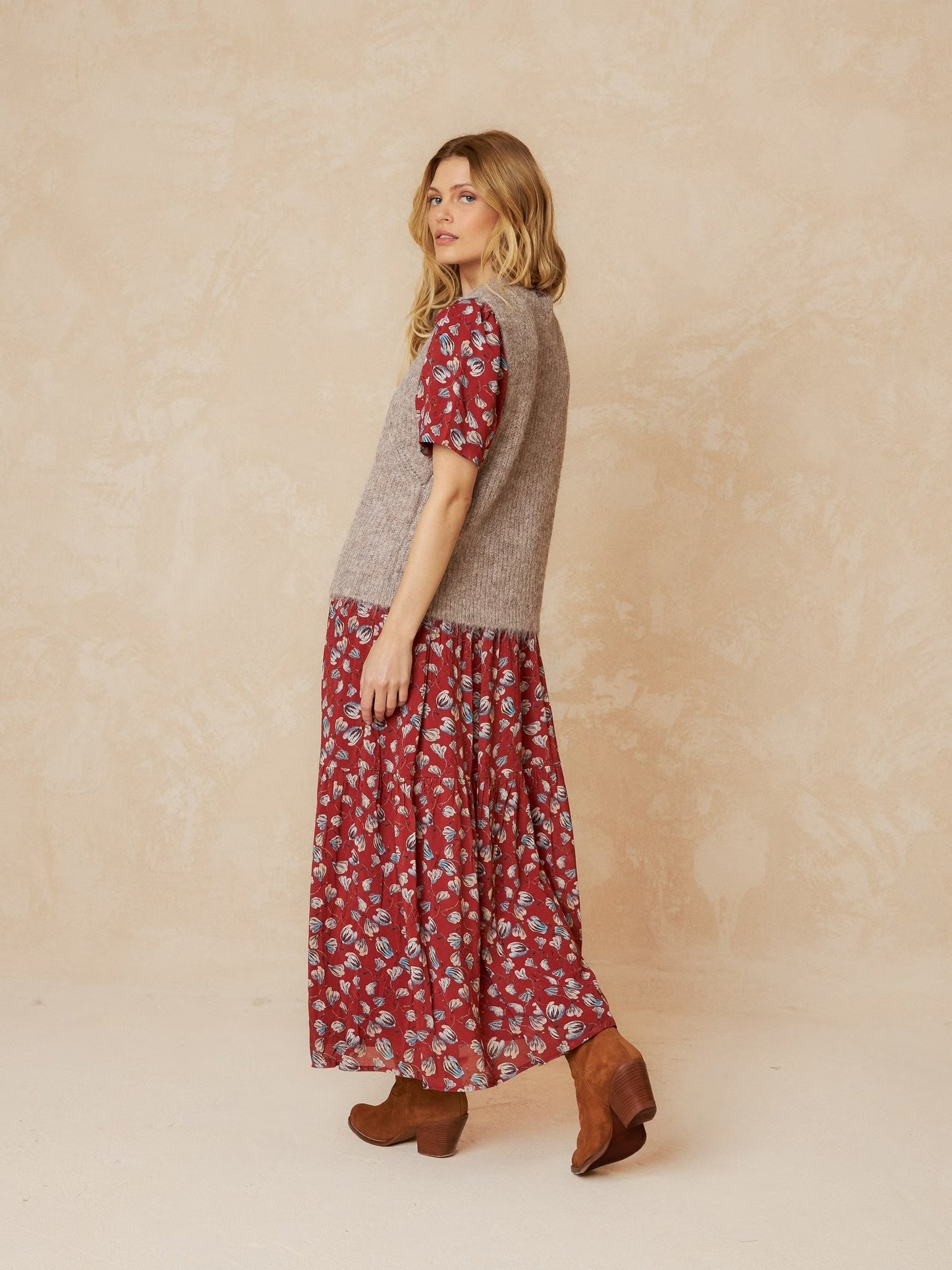 INDI&COLD Weste, taupe