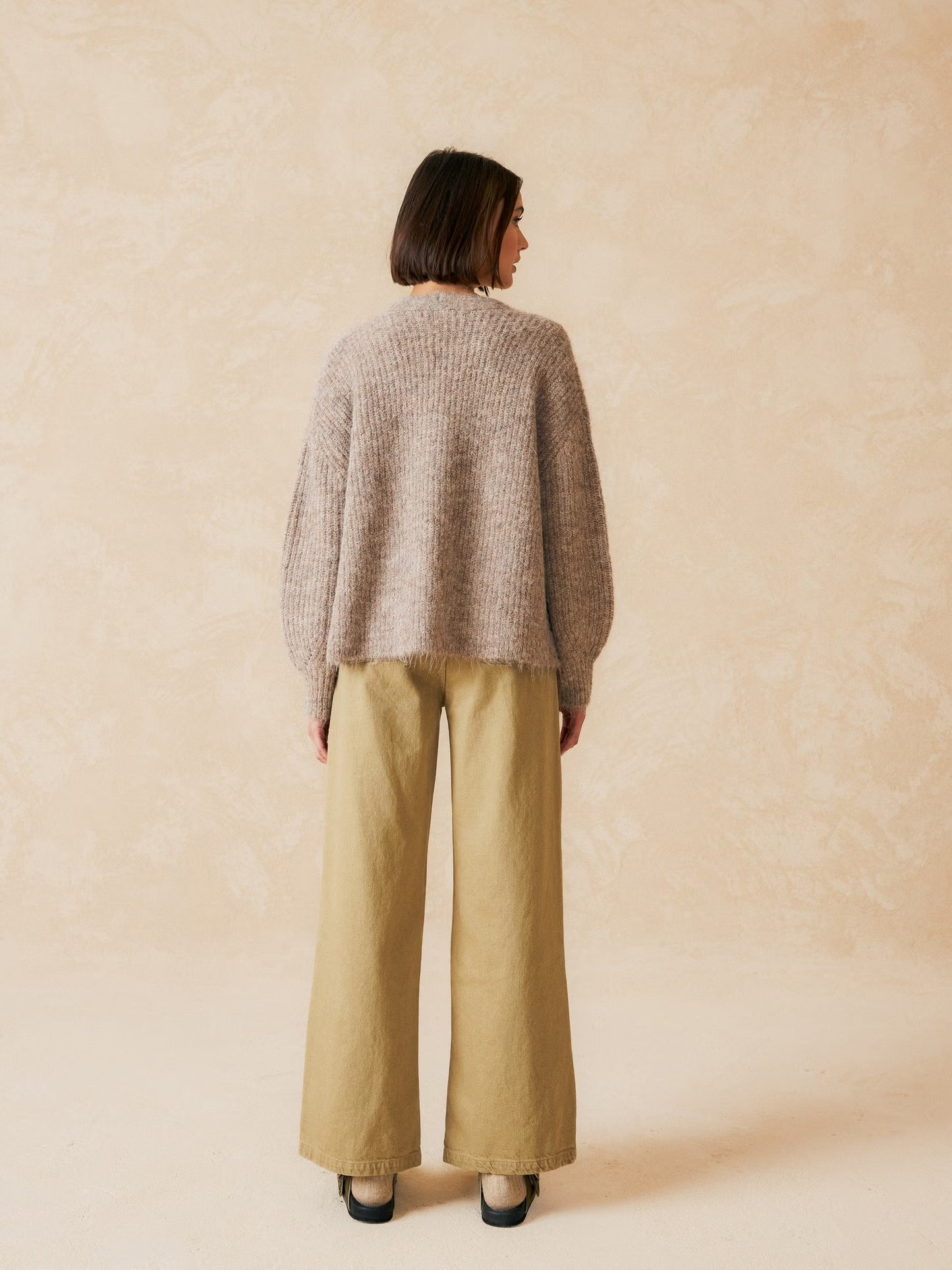 INDI&COLD CARDIGAN, taupe