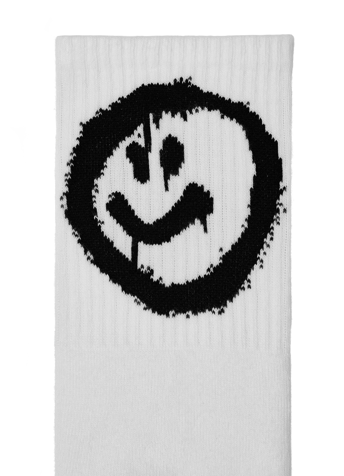 VON JUNGFELD CENTER MARK Socken, weiß