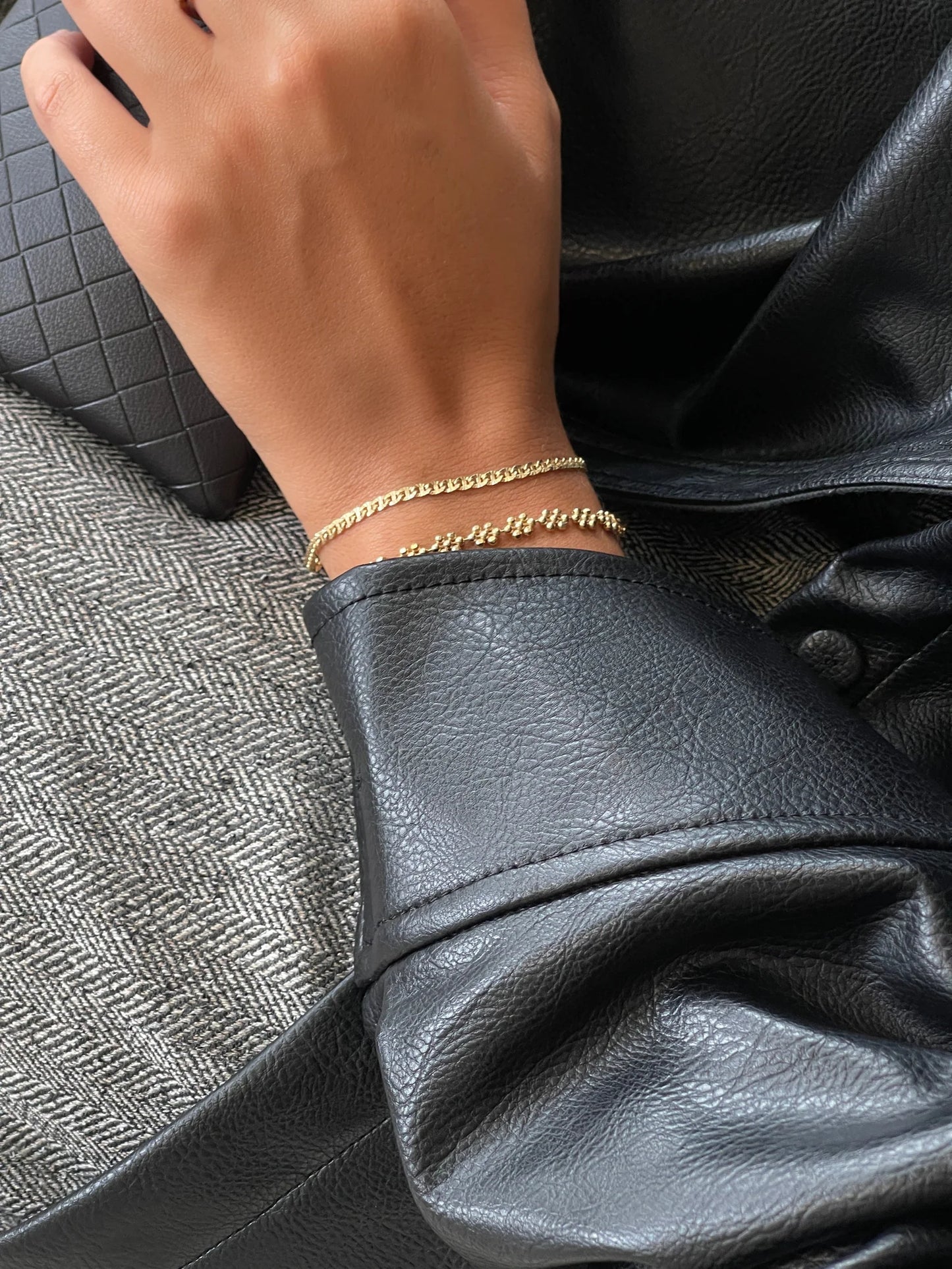 JEBERG JEWELLERY LUNA Armband, gold