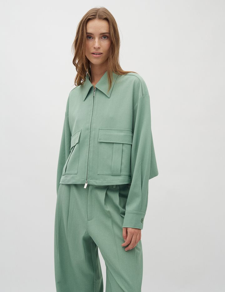 MBYM ALICENNA Blazer, mineral green