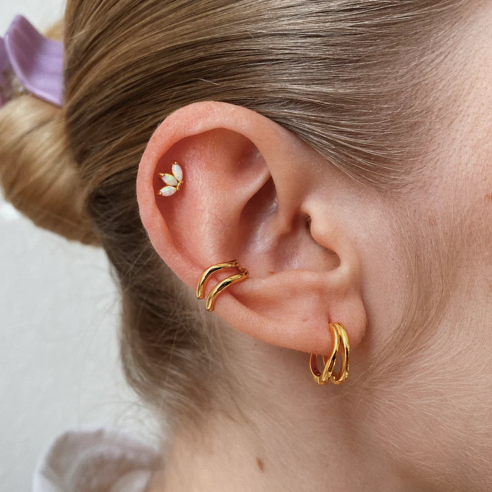 ATELIER BRANDLINGER ISCHGL Earcuff, gold
