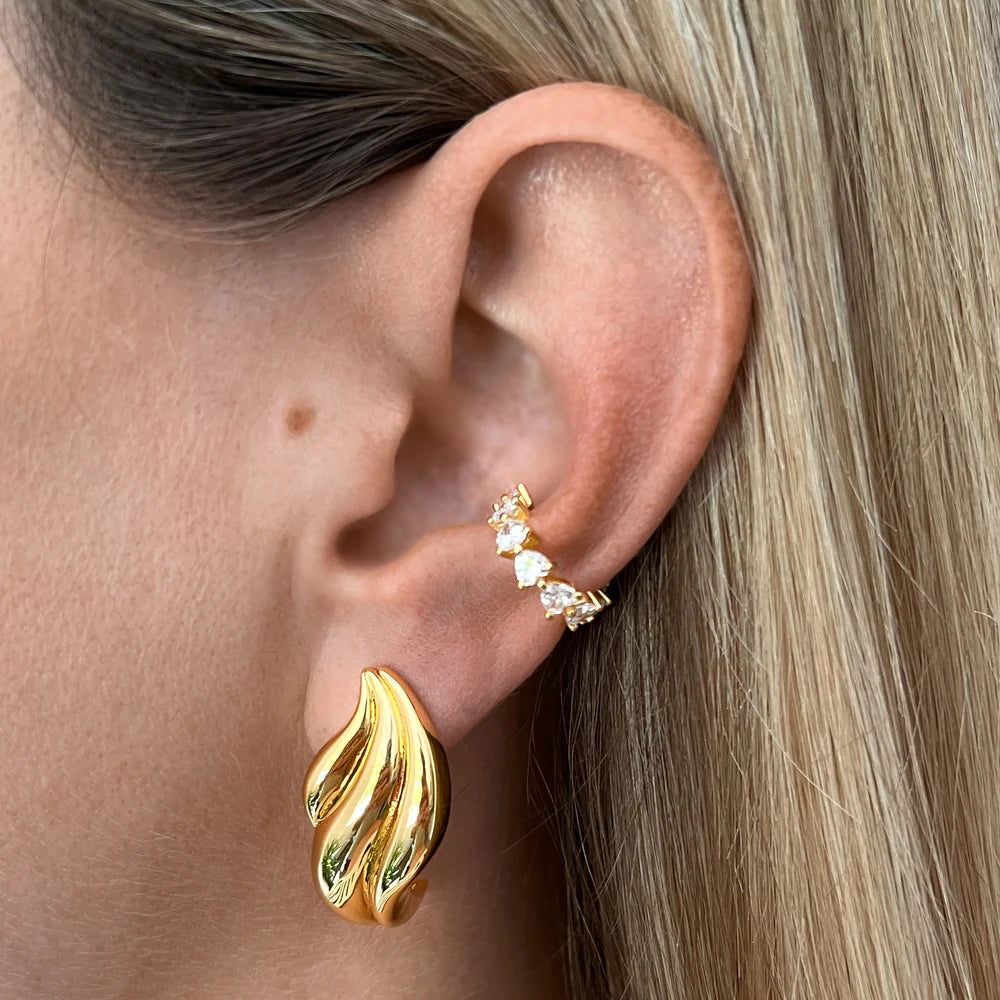 ATELIER BRANDLINGER CANBERRA Ohrstecker, gold