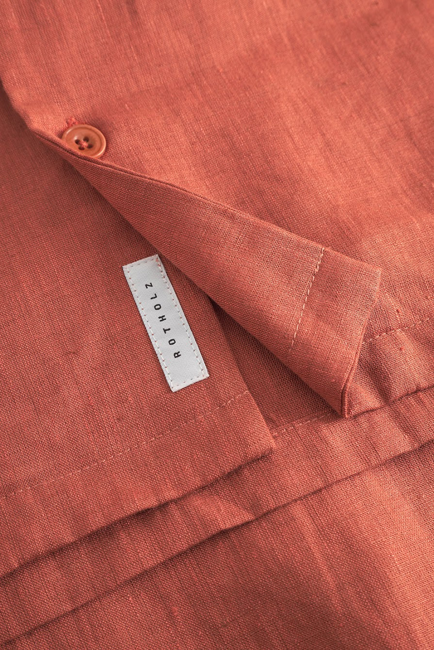 ROTHOLZ BOWLING Shirt, dusty red