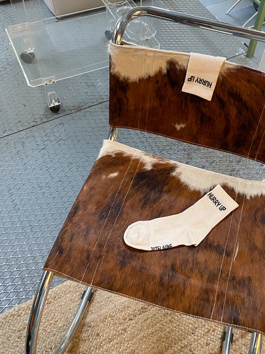 JUTELAUNE HURRY UP Socken, offwhite
