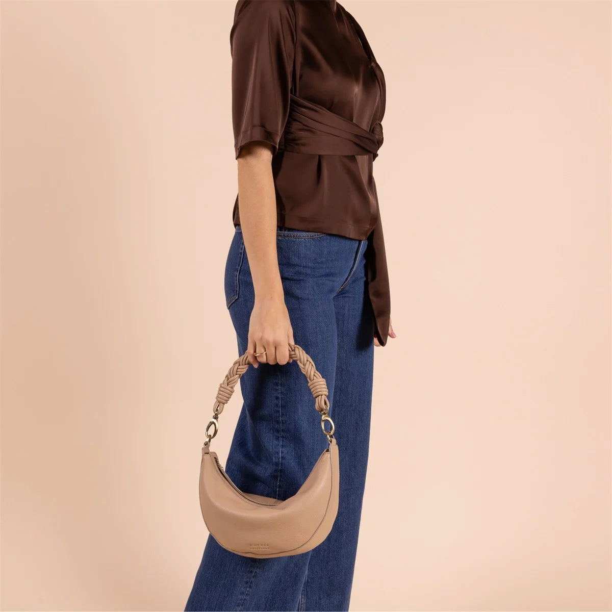 O MY BAG LEO Handtasche, sand