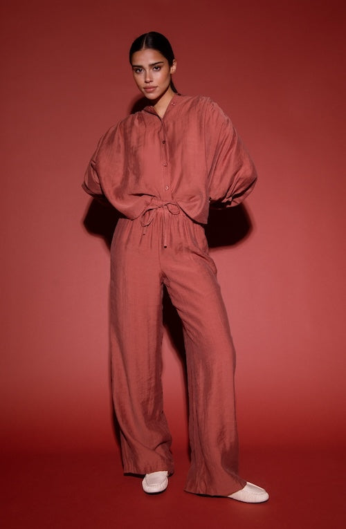 AMAYA AMSTERDAM PINNIE Hose, altrosa