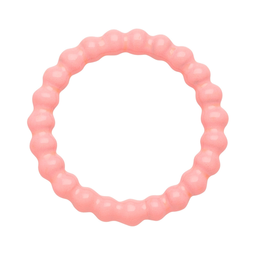 LULU COPENHAGEN COLOR BALL Ring, burnt coral
