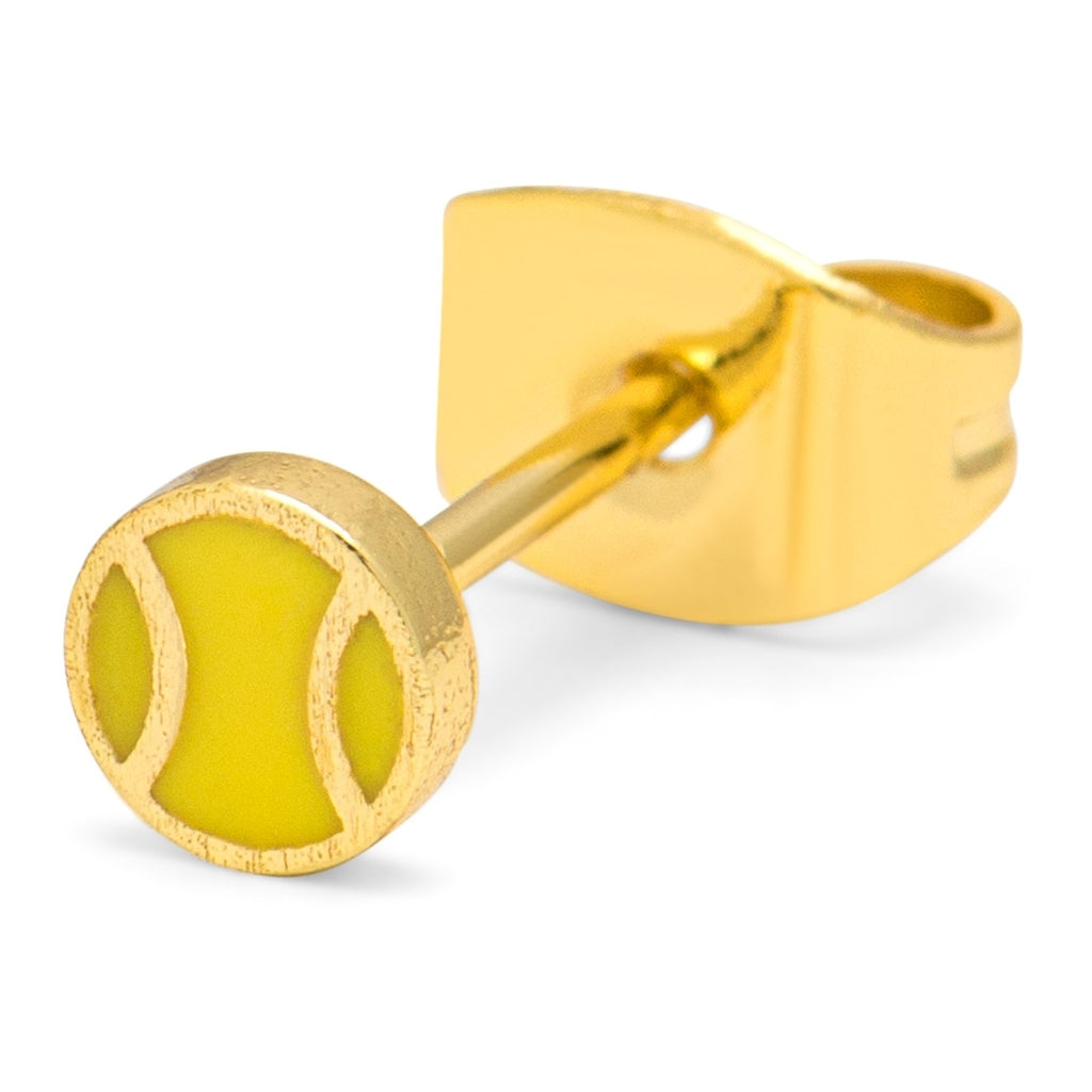 LULU COPENHAGEN TENNIS Ohrstecker, gold