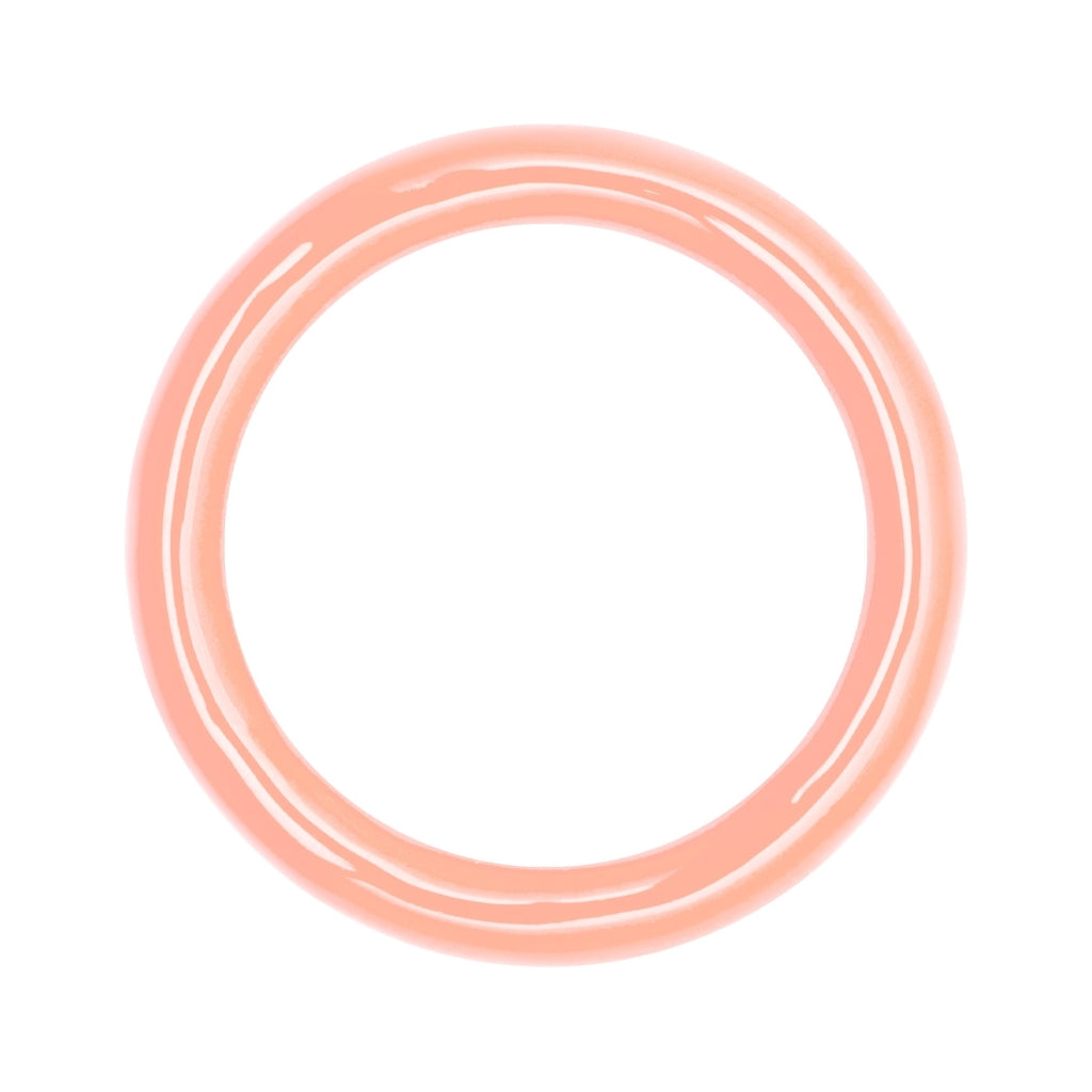 LULU COPENHAGEN COLOR Ring, burnt coral