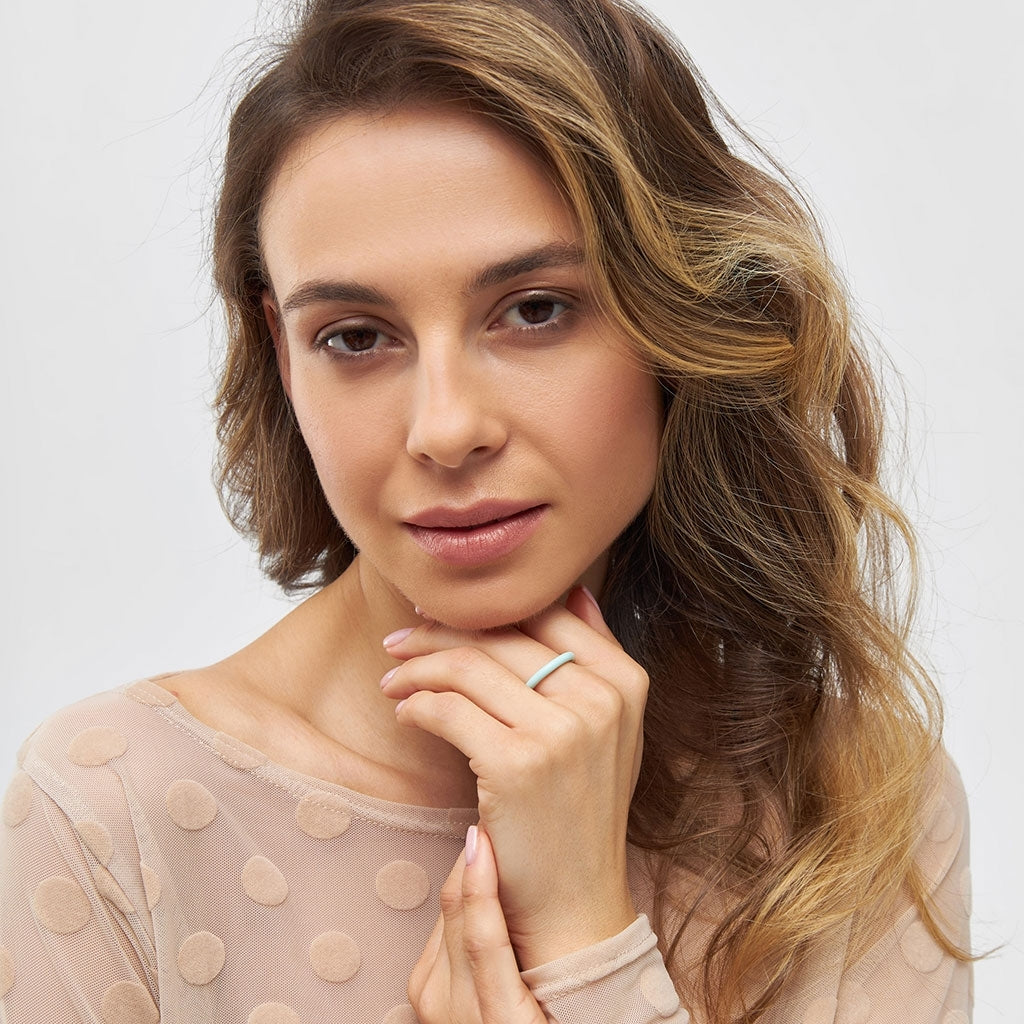 LULU COPENHAGEN COLOR Ring, mint