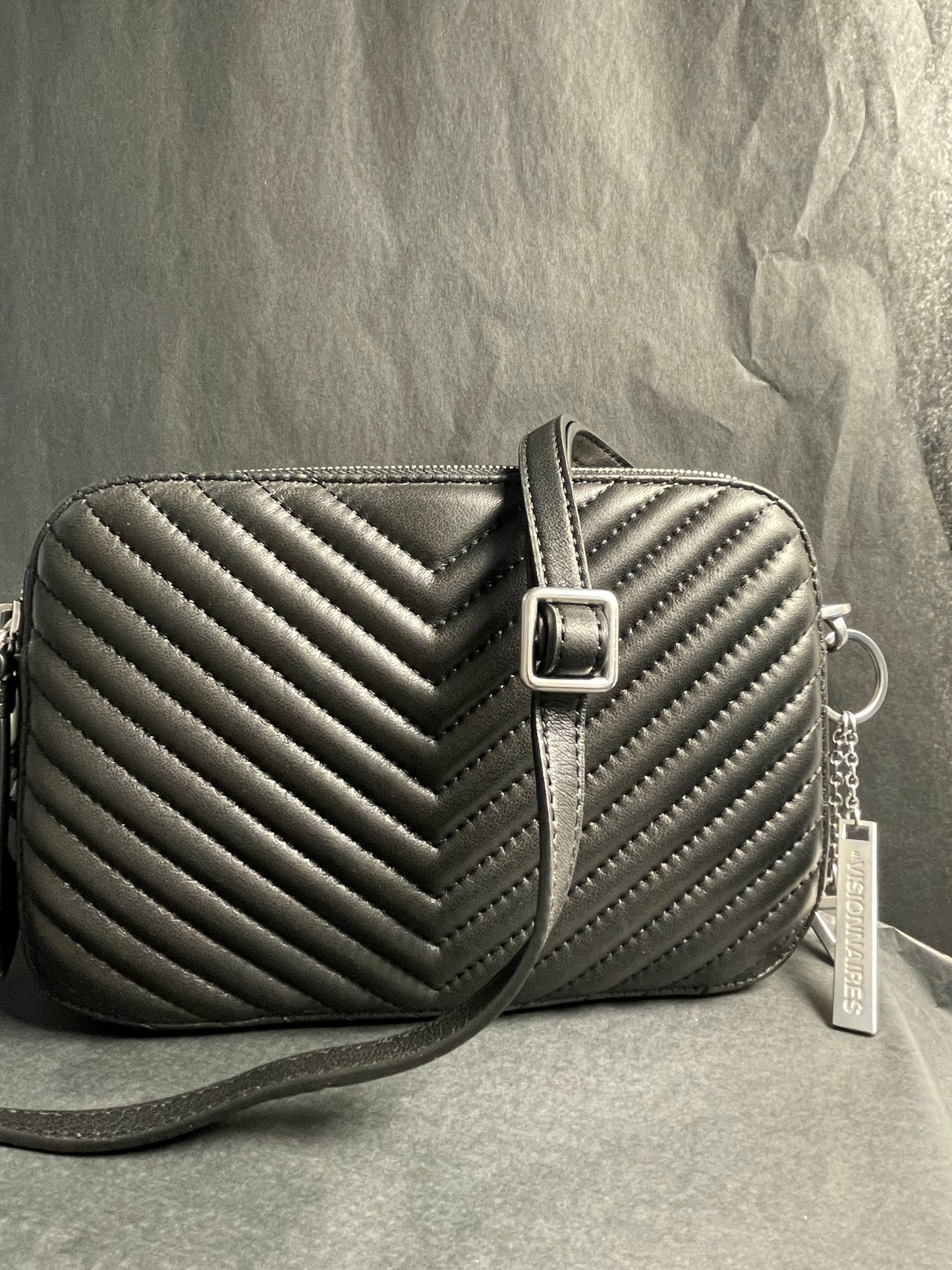 LES VISIONNAIRES LOLA Crossbody Bag, schwarz