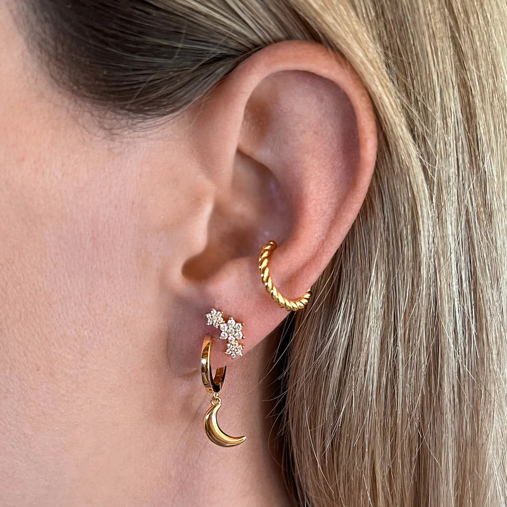 ATELIER BRANDLINGER CORTINA Ohrringe, gold