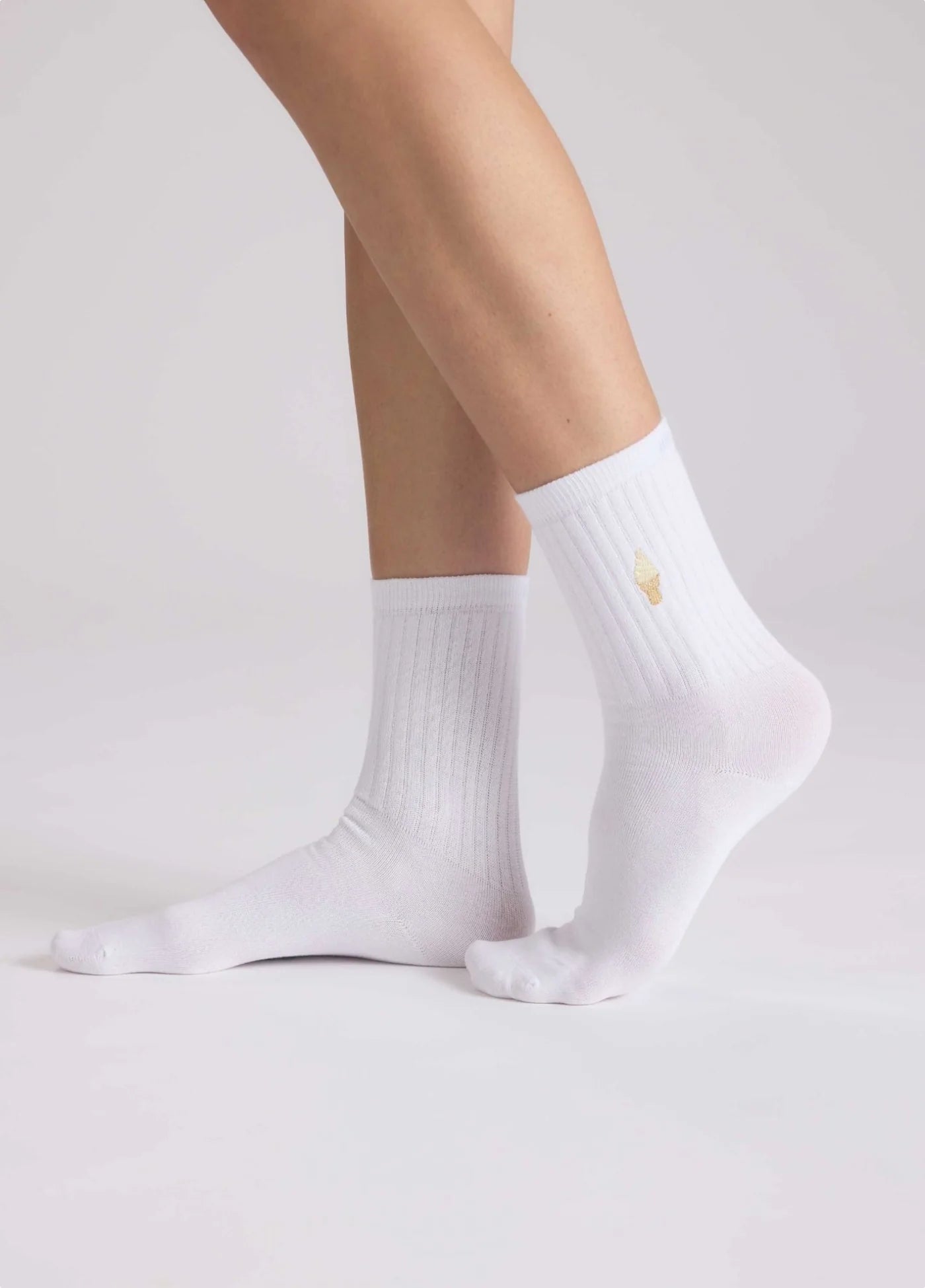 NBDC ICE CREAM Socken, weiß
