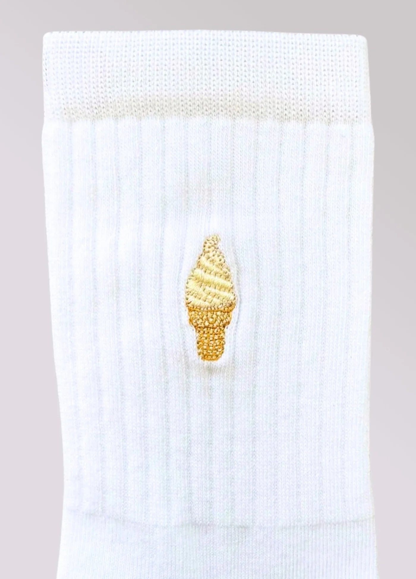 NBDC ICE CREAM Socken, weiß