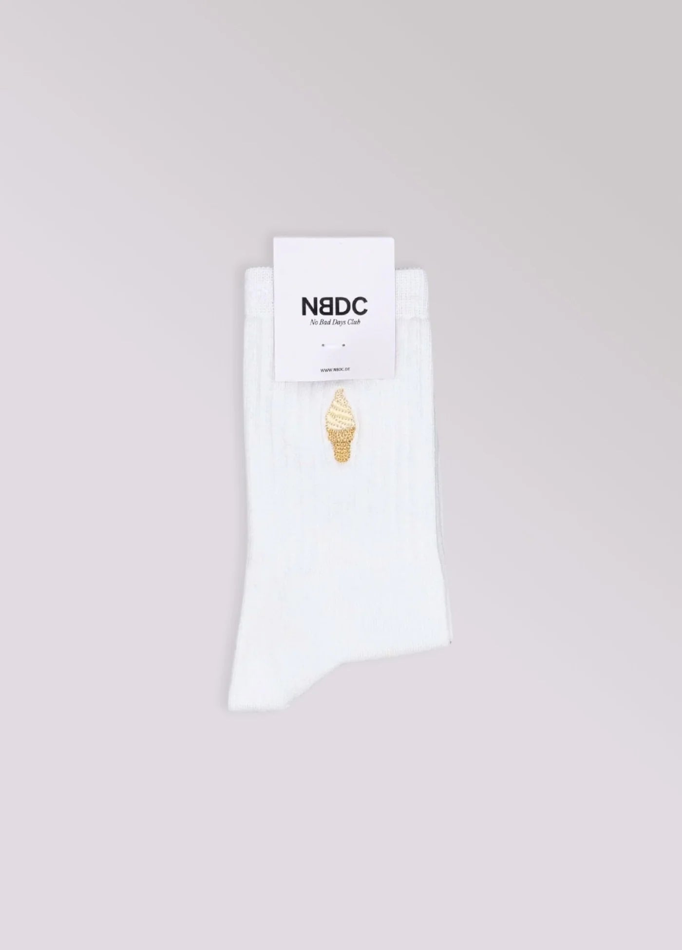 NBDC ICE CREAM Socken, weiß