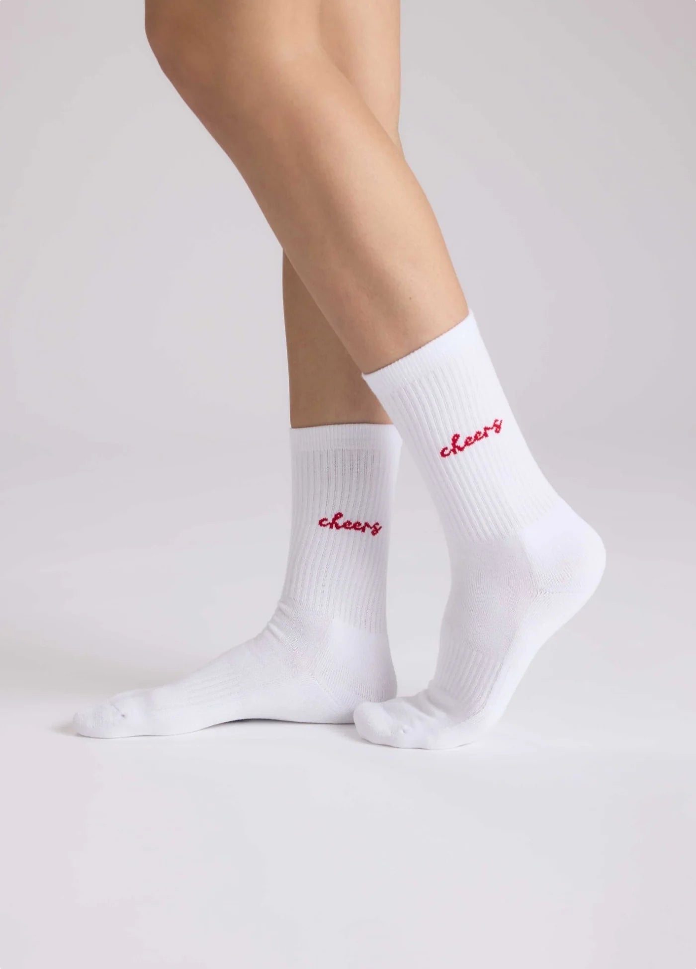 NBDC CHEERS Socken, weiß