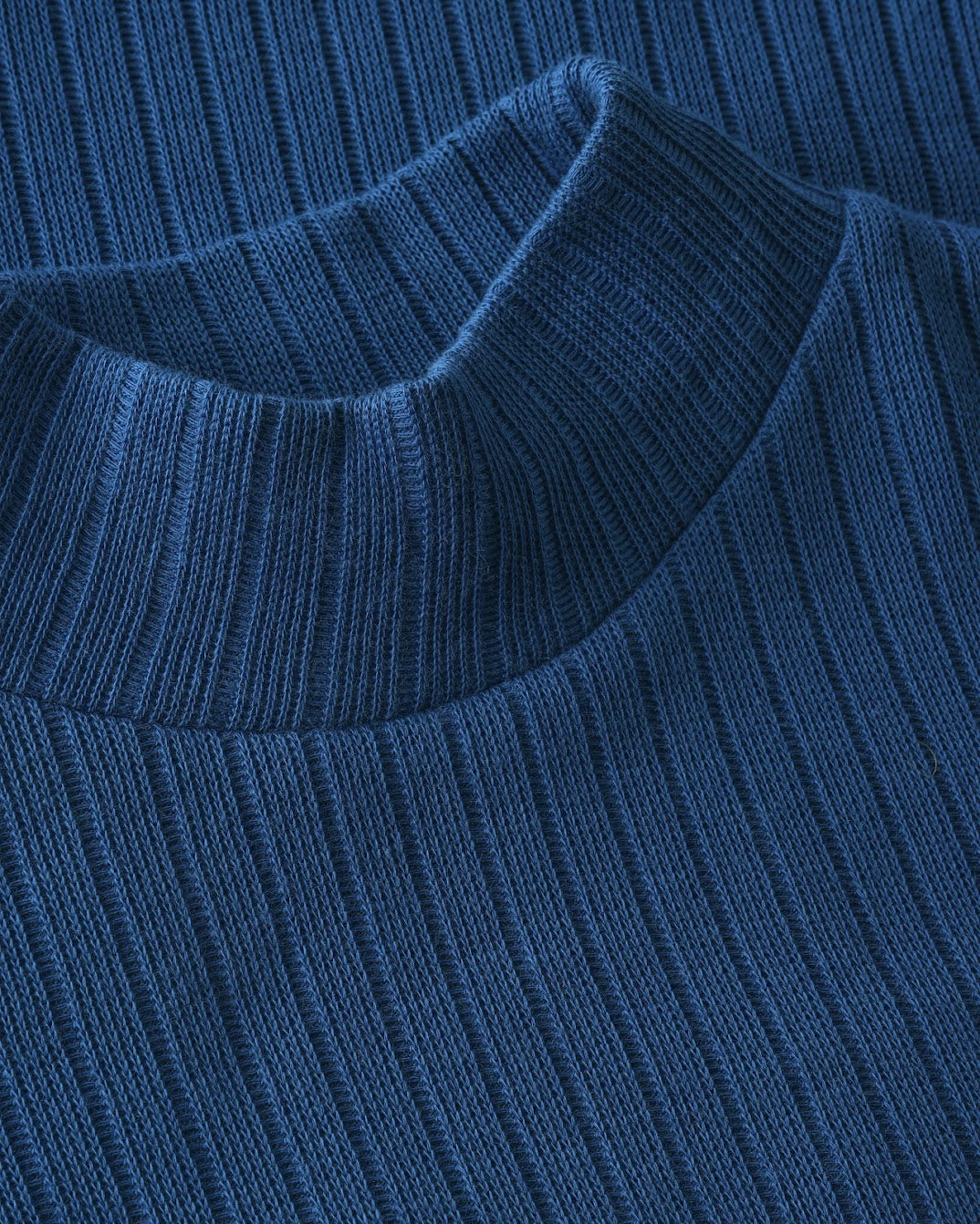 ROTHOLZ HEAVY RIBBED Longsleeve, royalblue