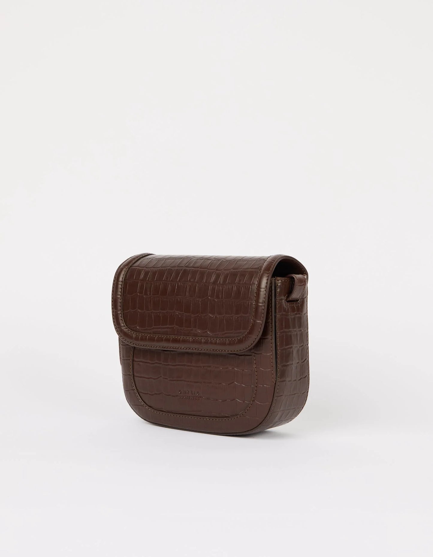 O MY BAG NINA Handtasche, chocolate croco