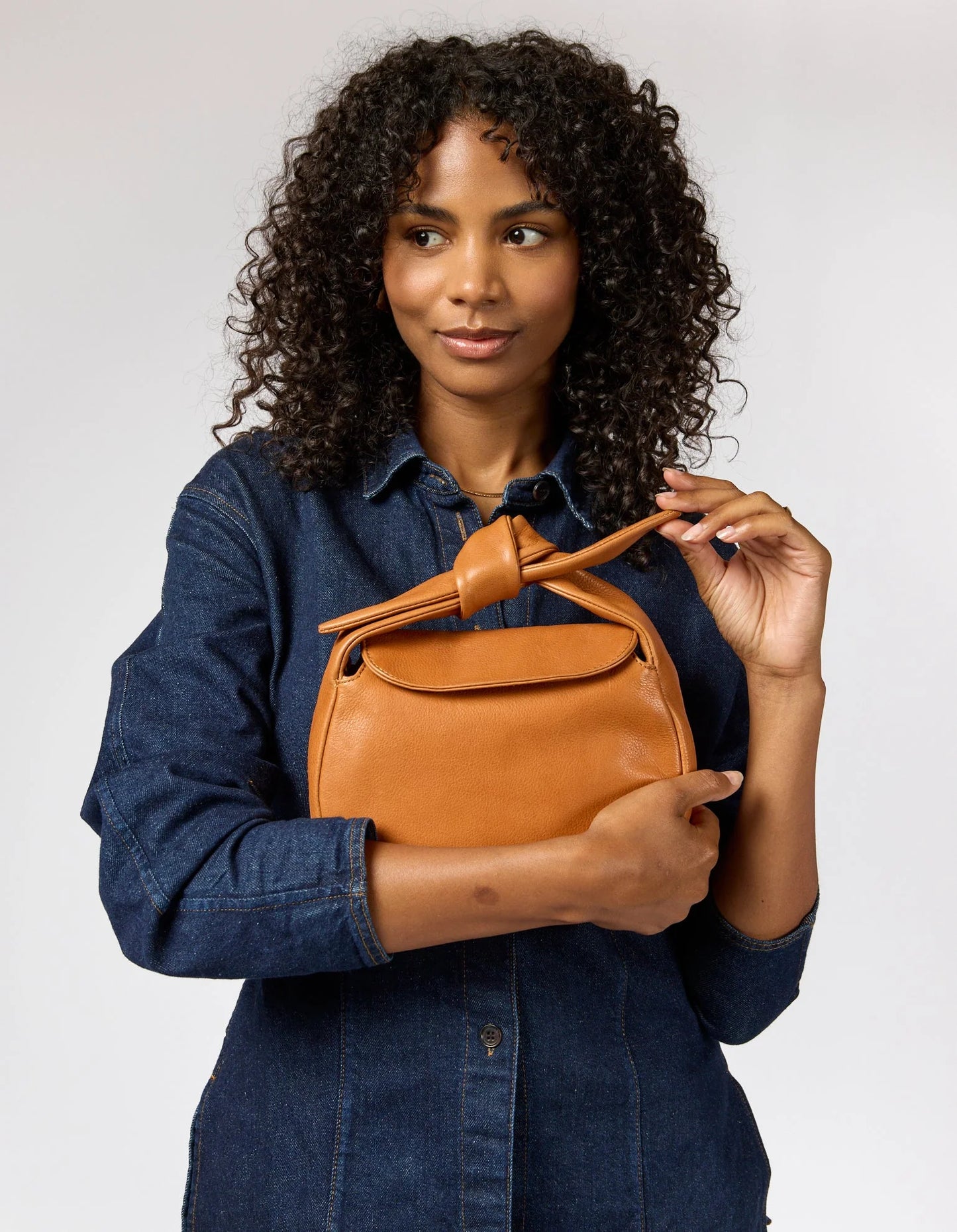 O MY BAG COCO CROISSANT Handtasche, wild oak