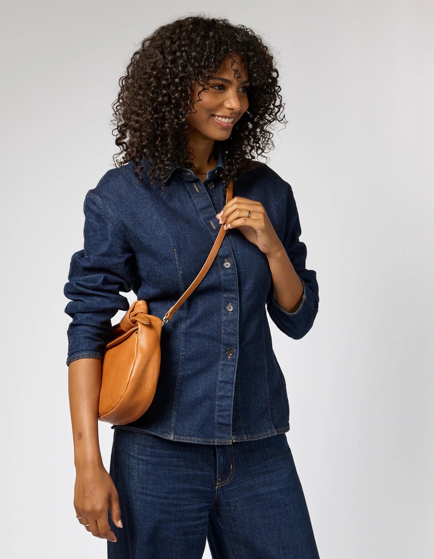 O MY BAG COCO CROISSANT Handtasche, wild oak