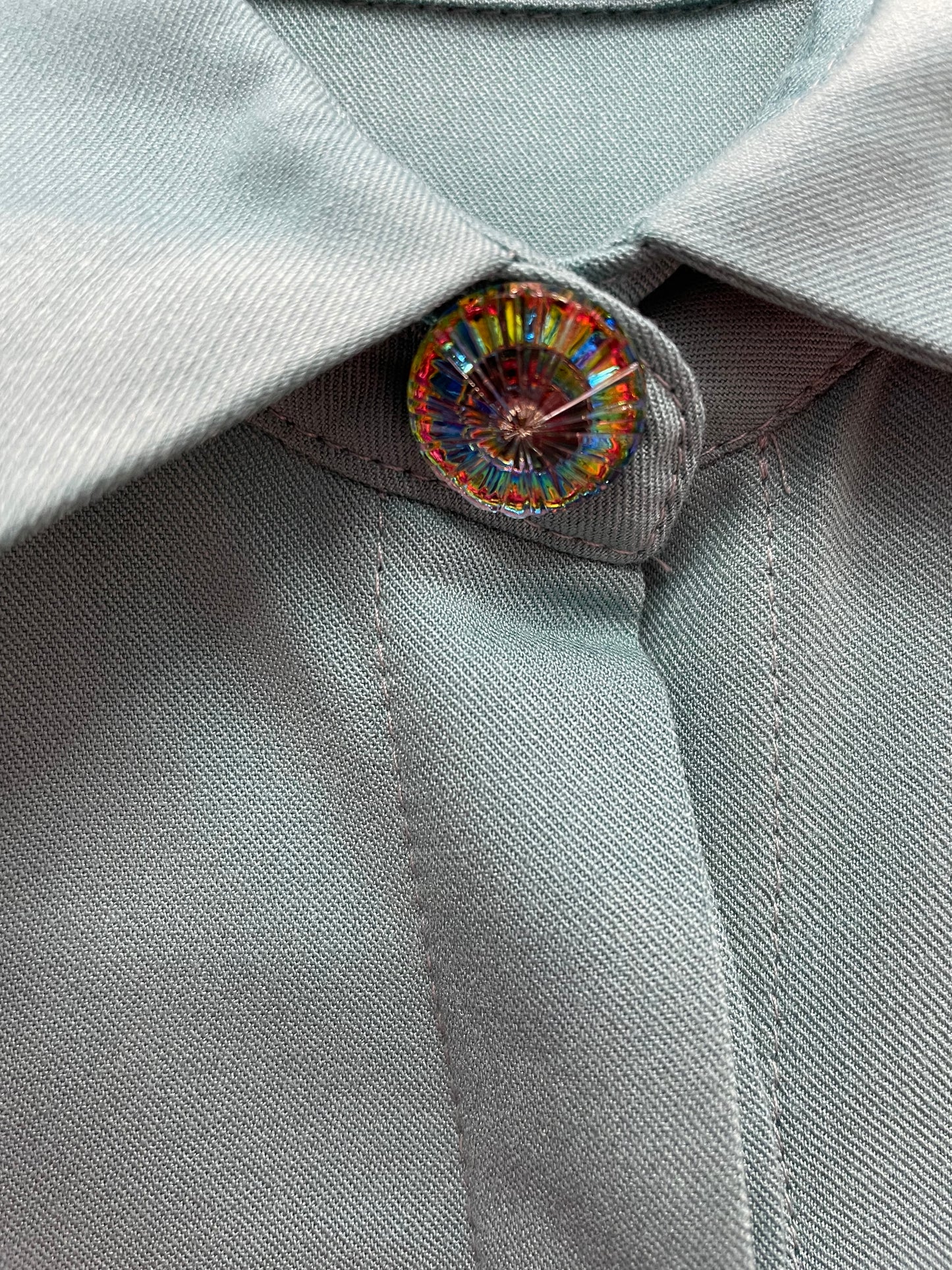 ADDITION FEARLESS BLOUSE PLAIN Bluse, aqua