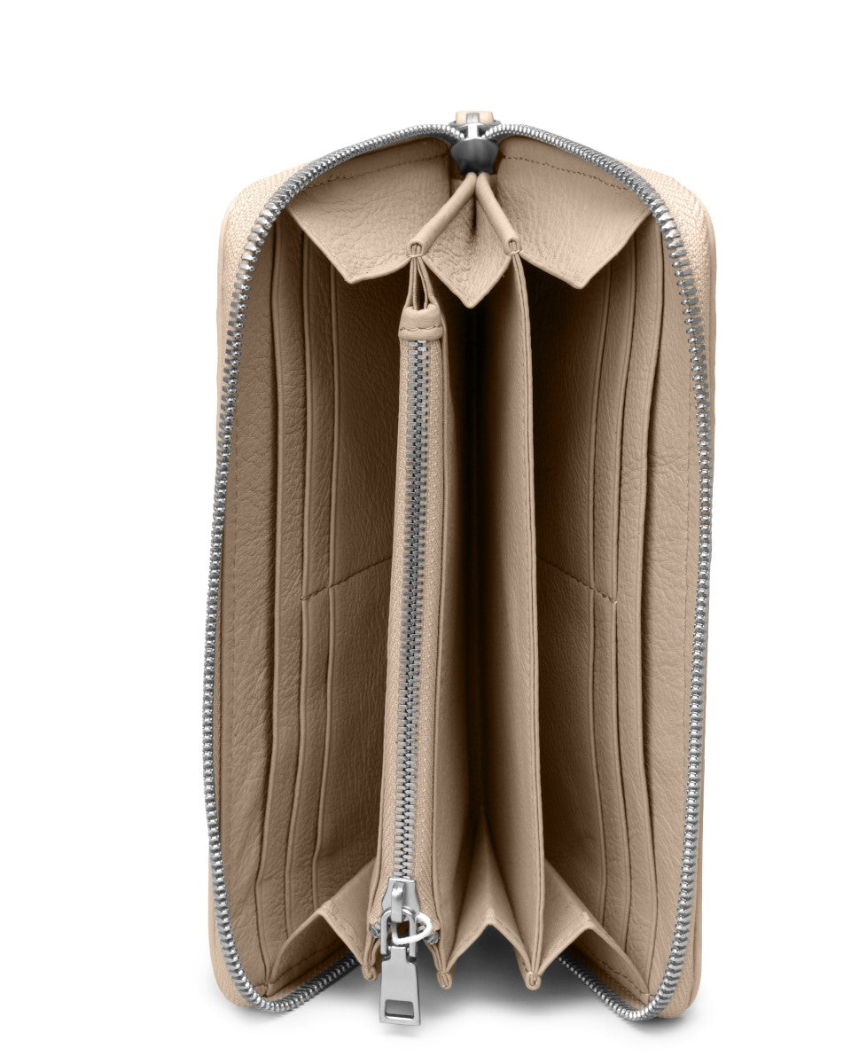 LES VISIONNAIRES LILY PLEATED Portemonnaie, cappuccino
